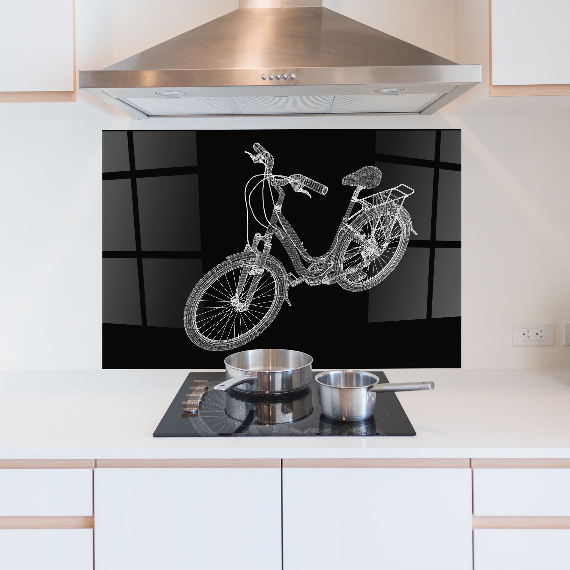 Bicycle 3d Model mockup 5