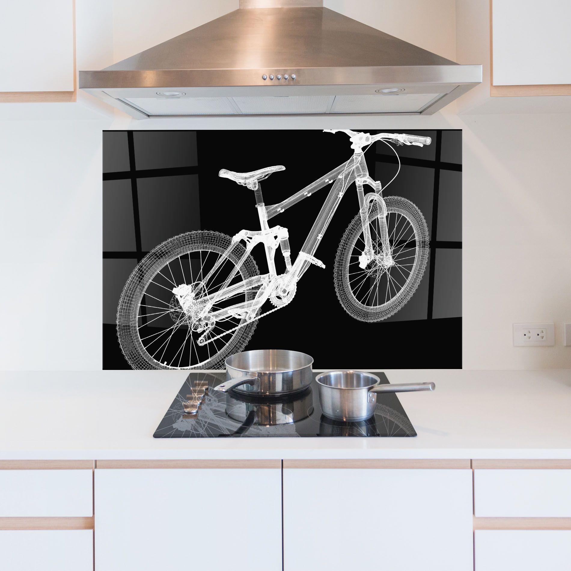 Bike 3d Model mockup 5