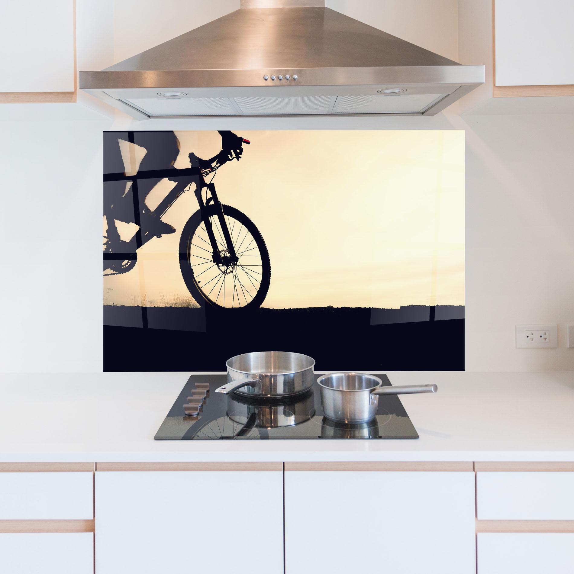 Konyhai üveg hátfal Cream Sky Mtb mockup 5