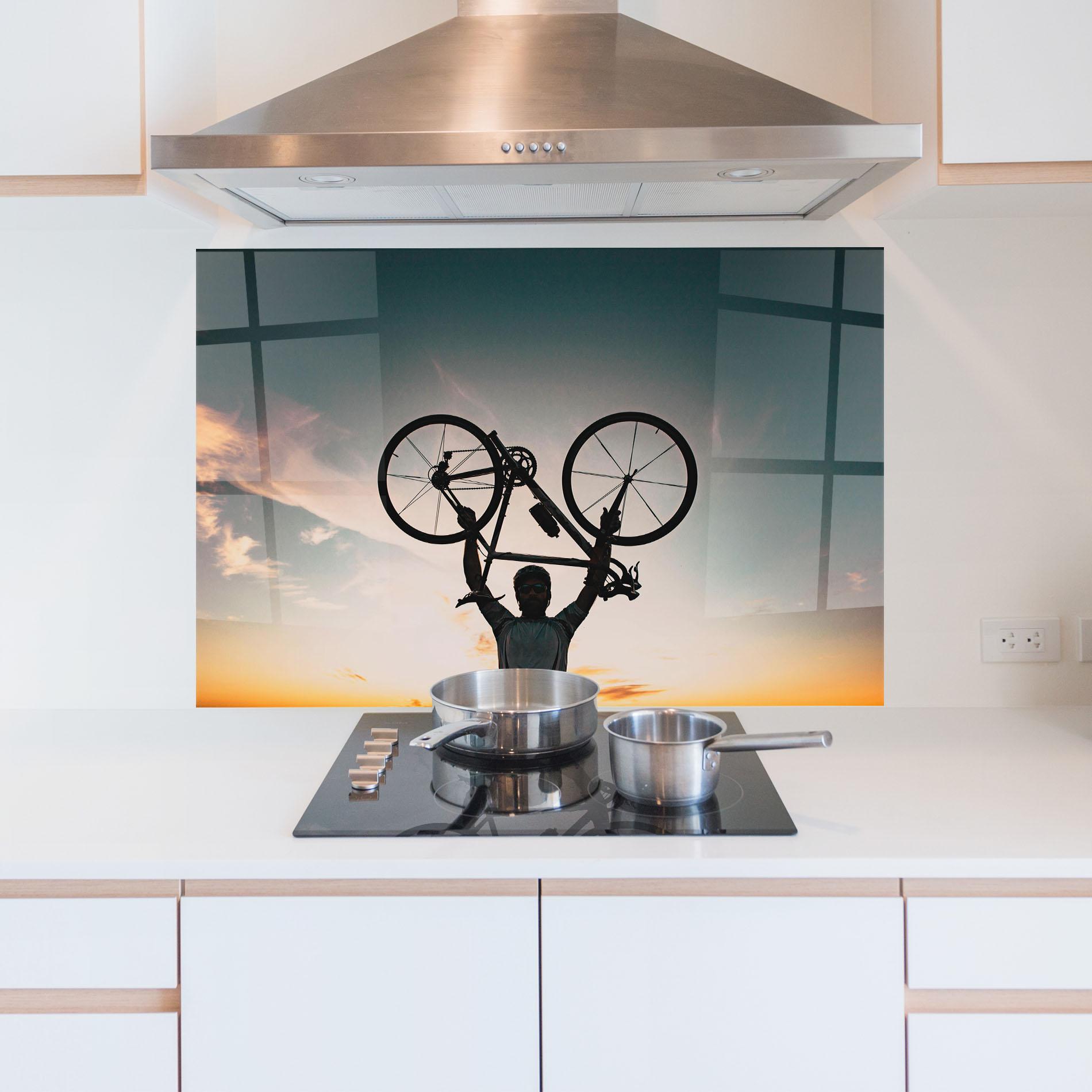 Konyhai üveg hátfal Cycle Explor mockup 5