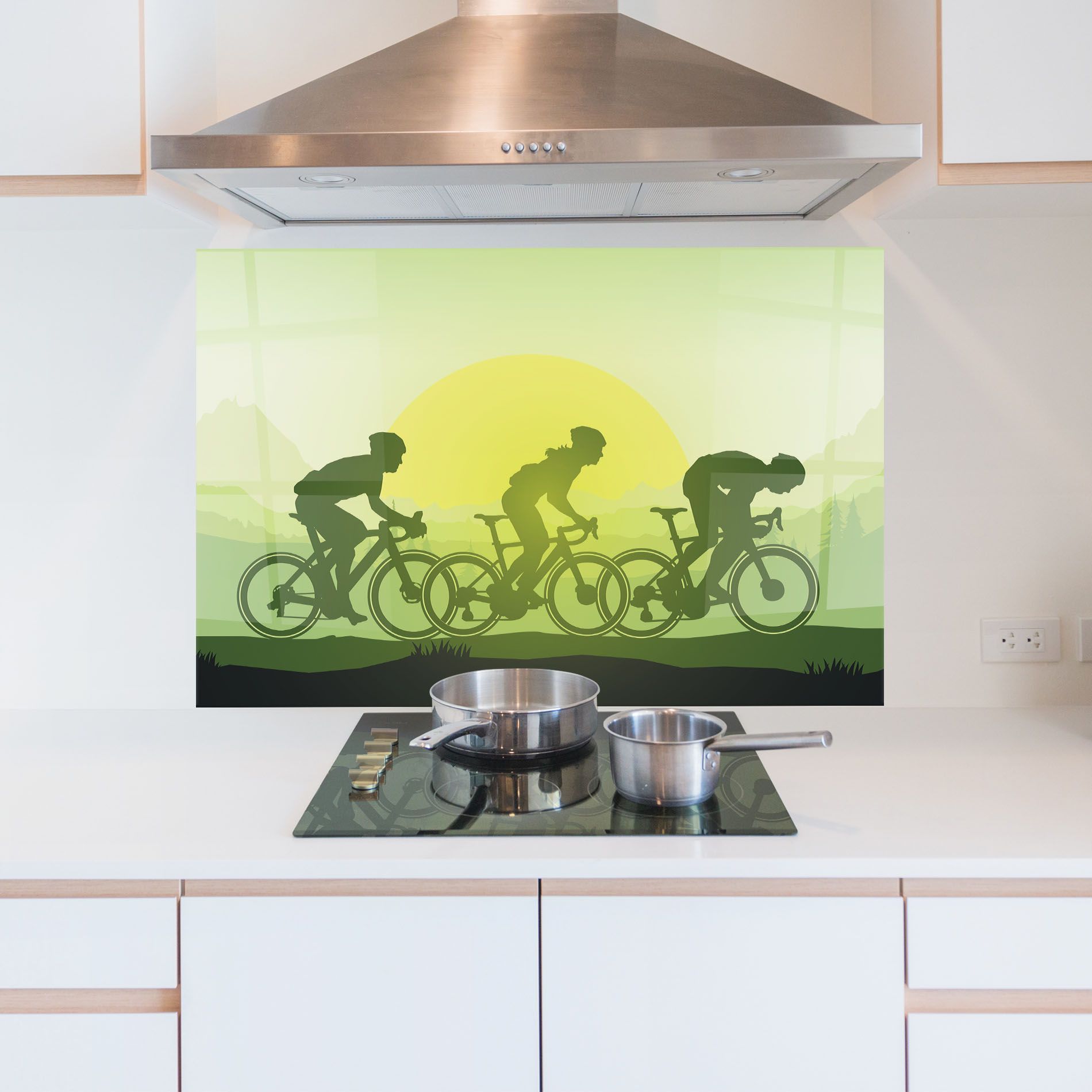 Green Light Bicycle mockup 5