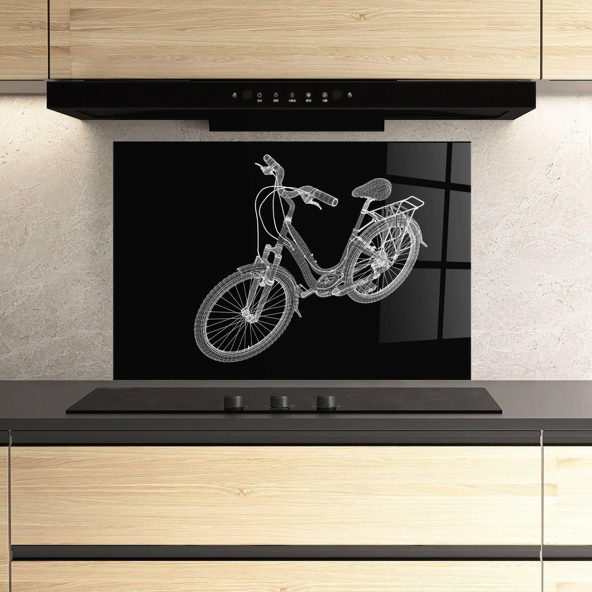 Bicycle 3d Model mockup 3