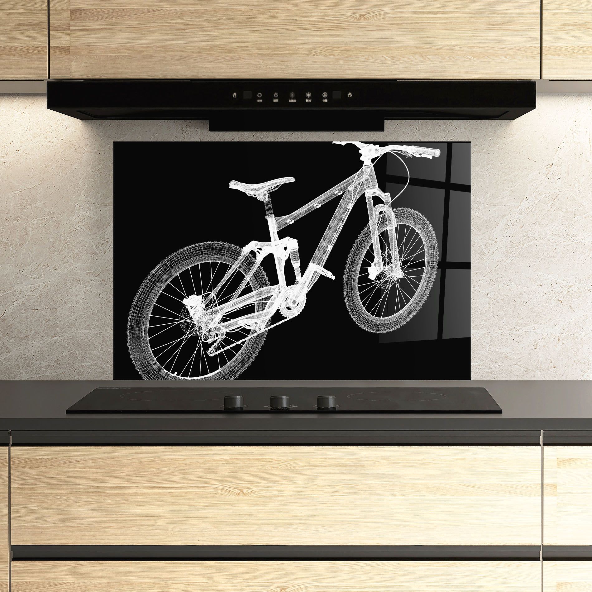 Bike 3d Model mockup 3