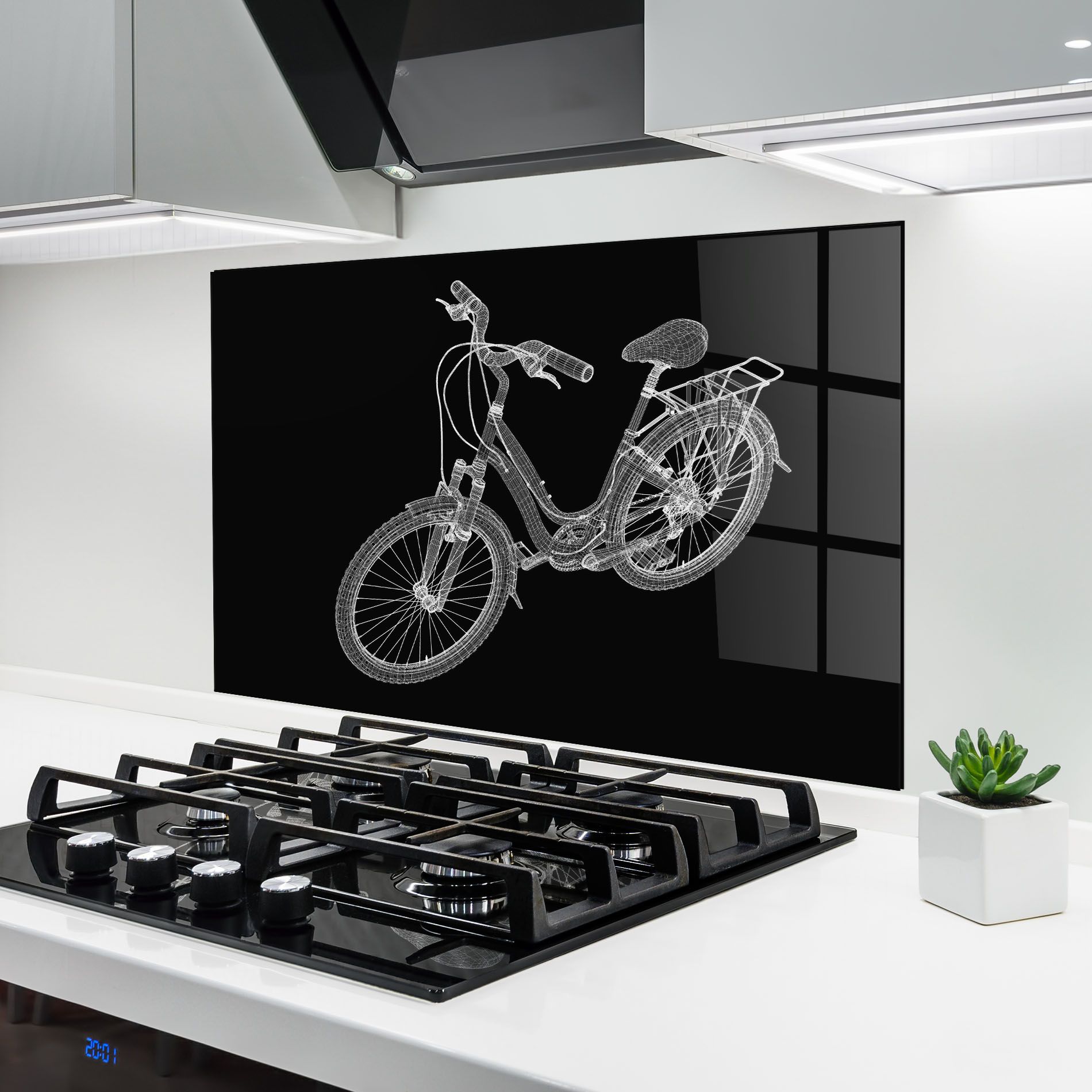 Bicycle 3d Model mockup 6