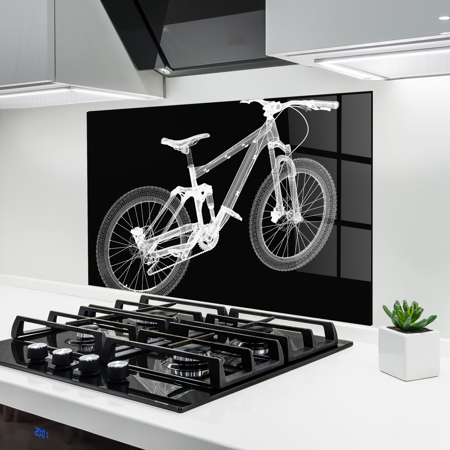 Bike 3d Model mockup 6