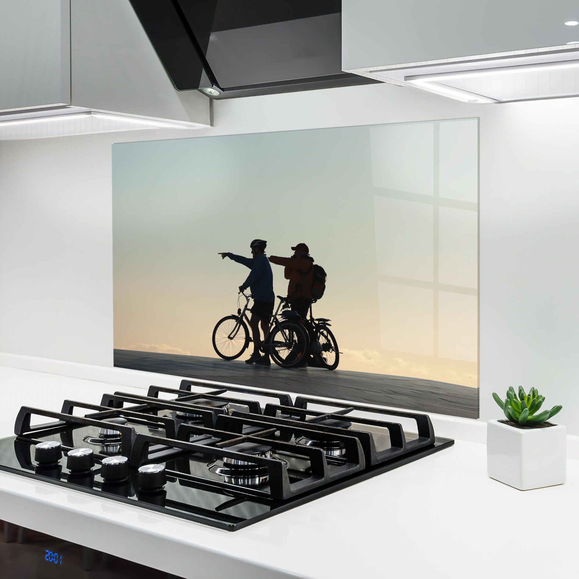 Bike Pointing Shilouette mockup 6