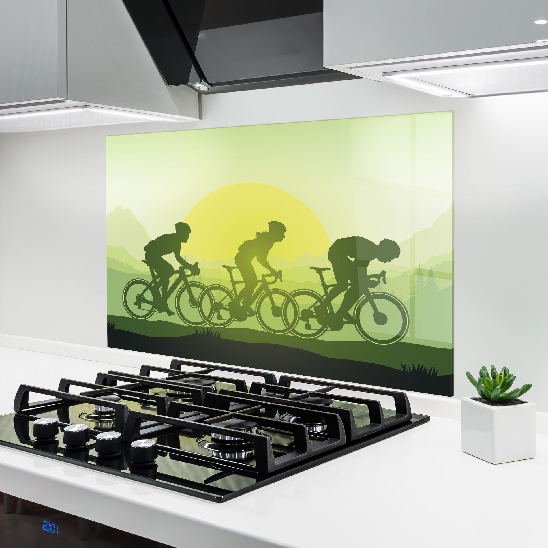 Green Light Bicycle mockup 6