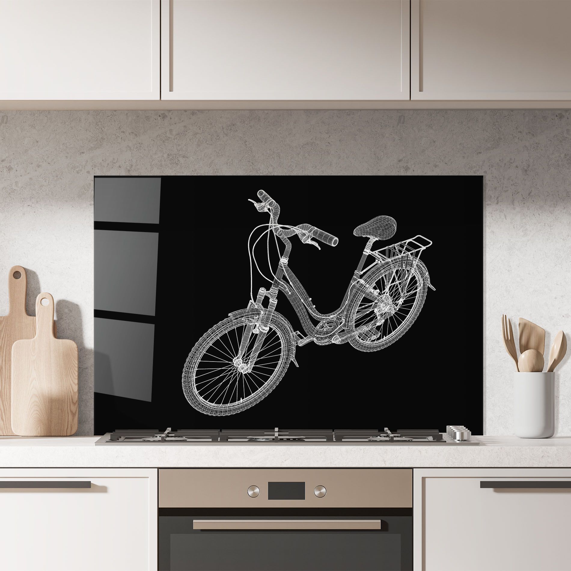 Bicycle 3d Model mockup 7