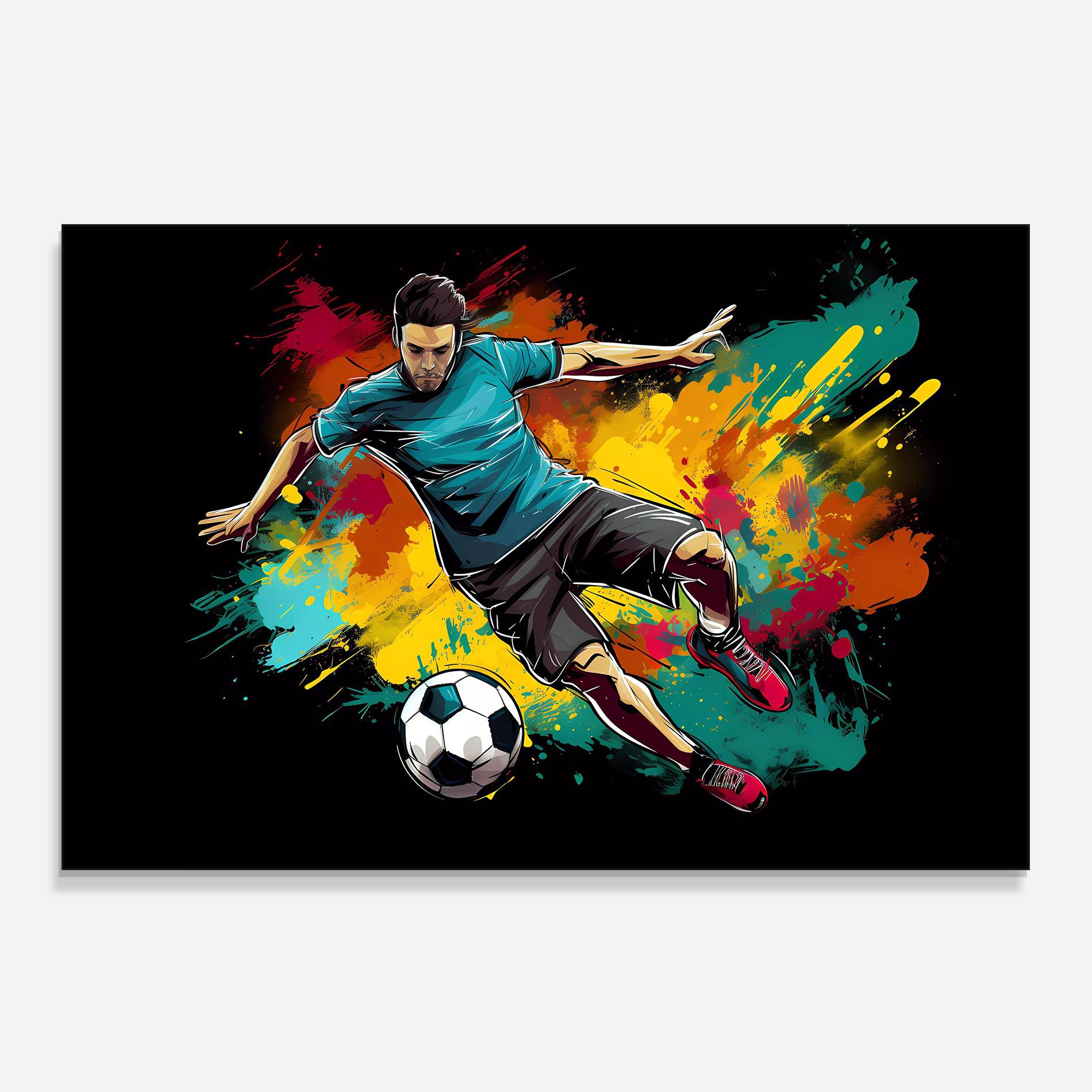 Konyhai üveg hátfal Foot Force mockup 0