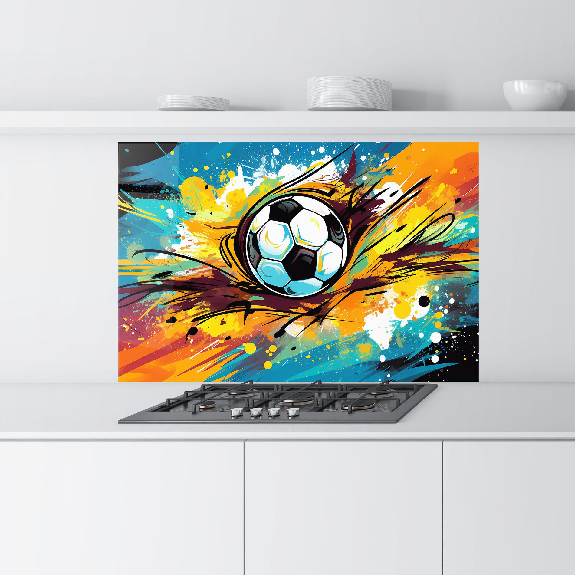 Konyhai üveg hátfal Game Grip mockup 9