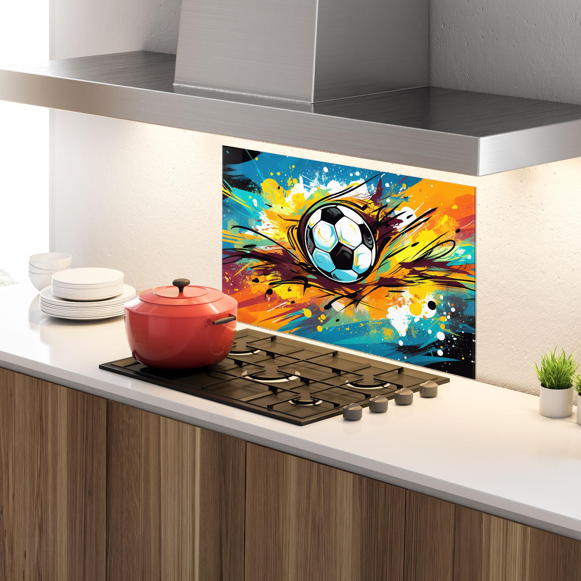 Konyhai üveg hátfal Game Grip mockup 4