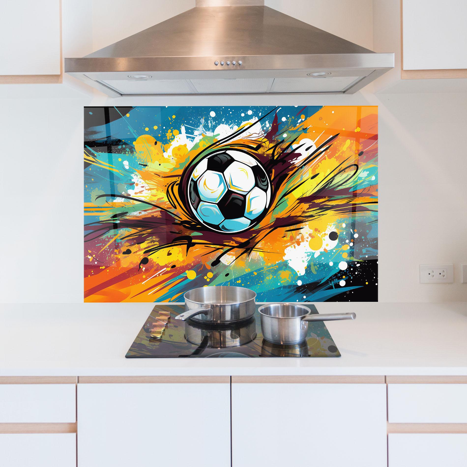 Konyhai üveg hátfal Game Grip mockup 5