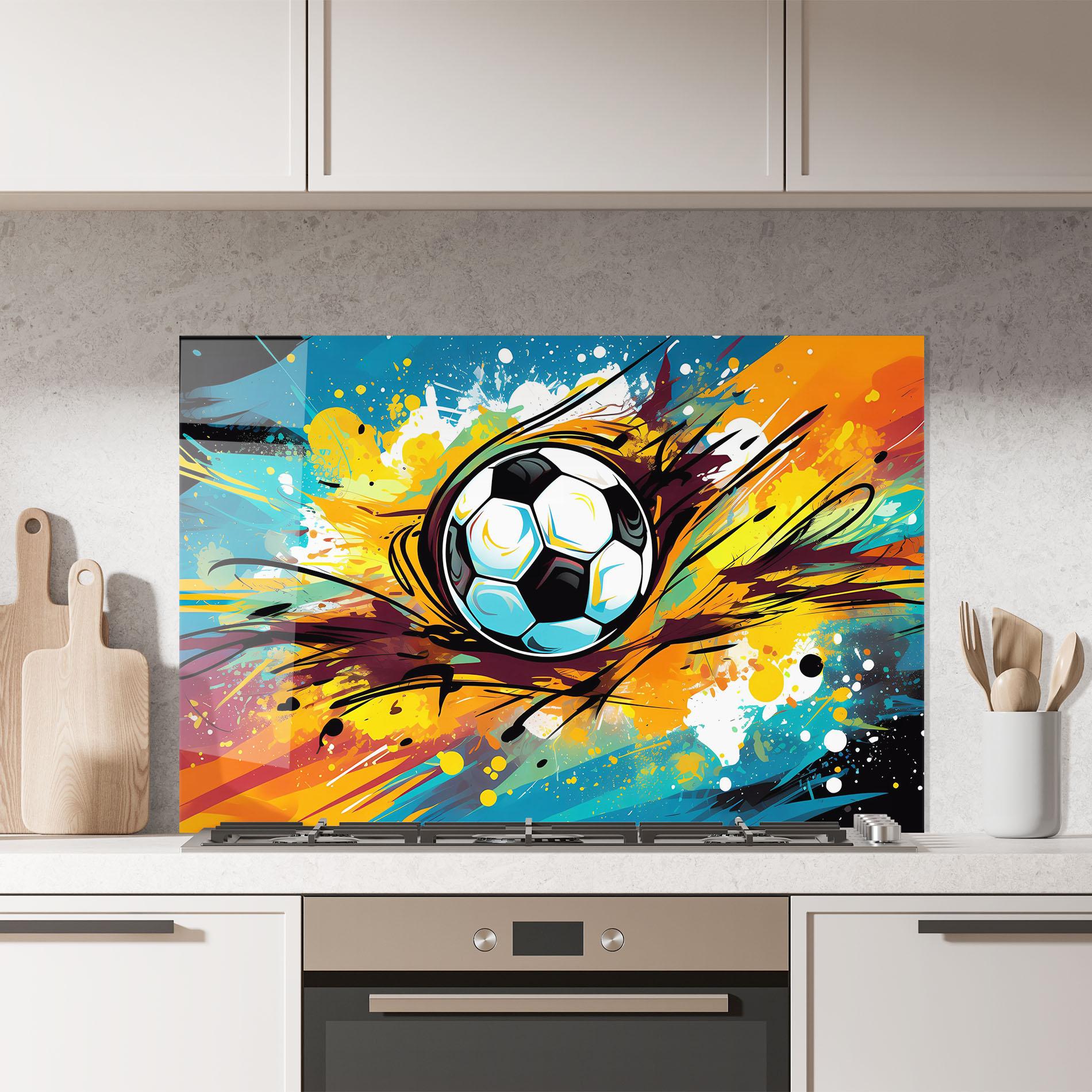 Konyhai üveg hátfal Game Grip mockup 7