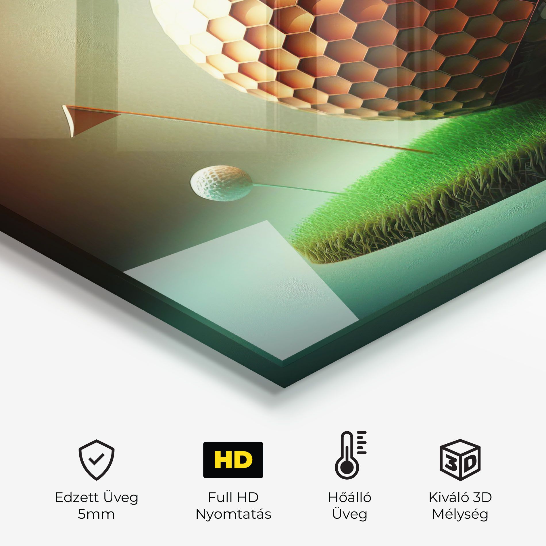 Golf Ball 3d Style mockup 2