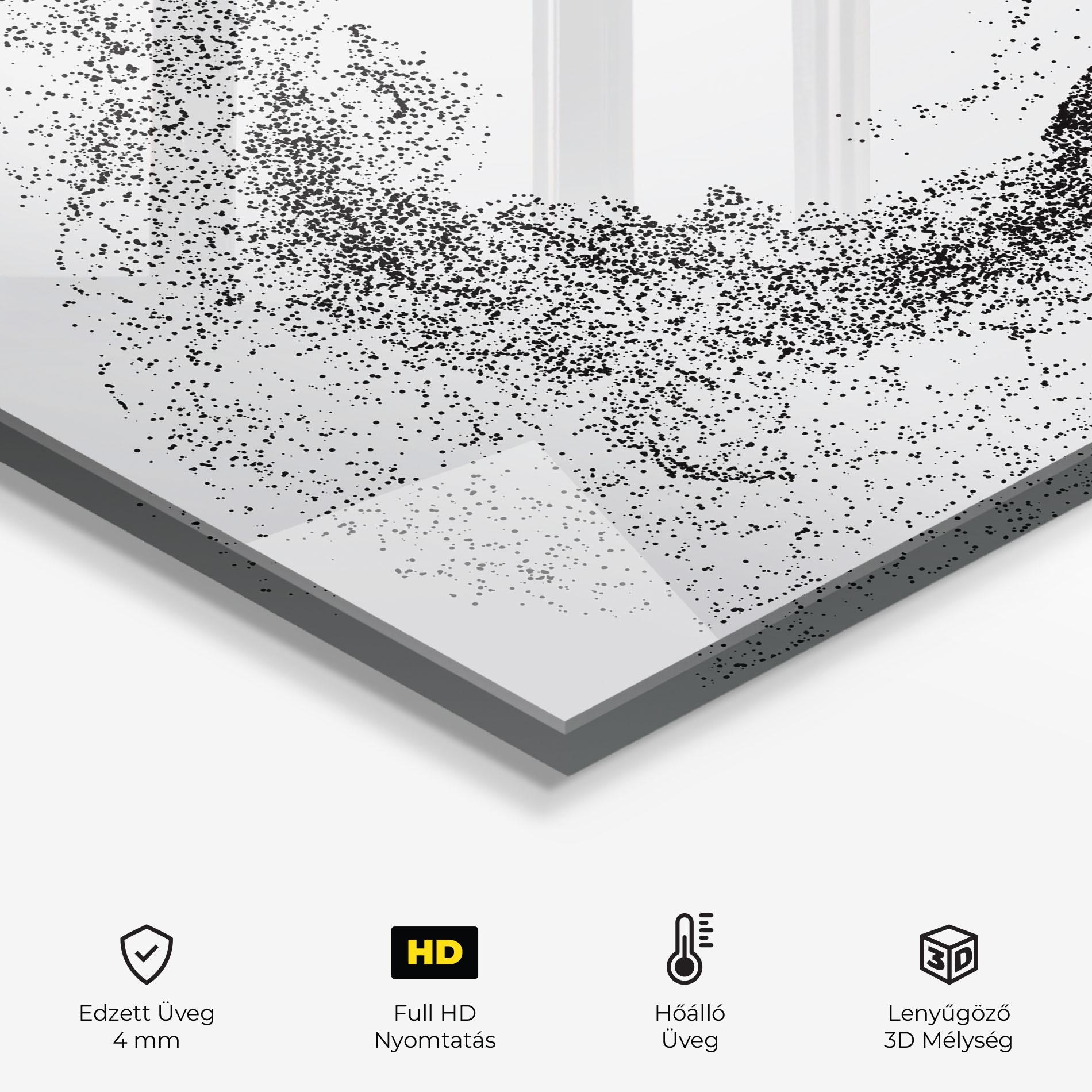 Konyhai üveg hátfal Golf Man mockup 2