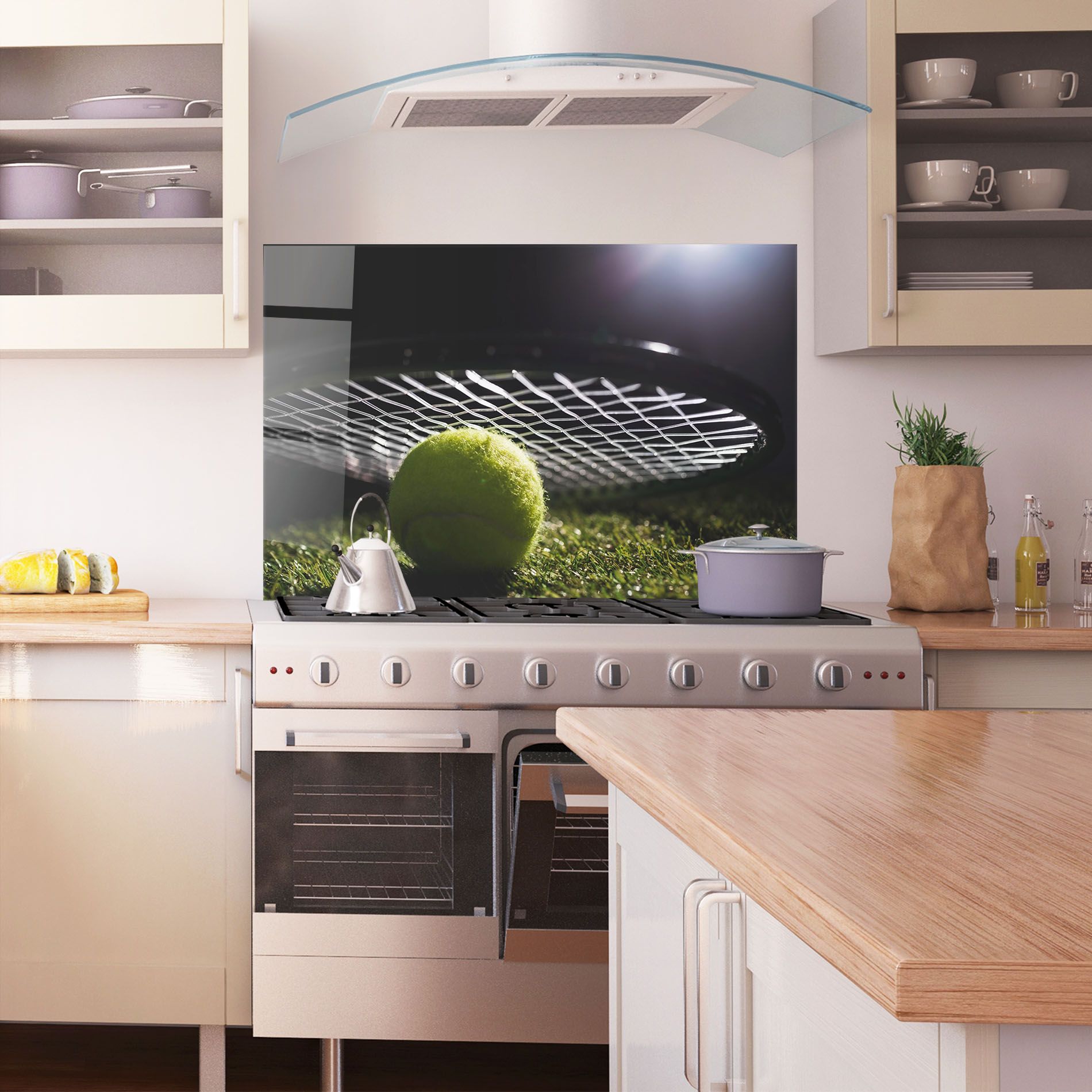 Close Up Tennis Ball mockup 1