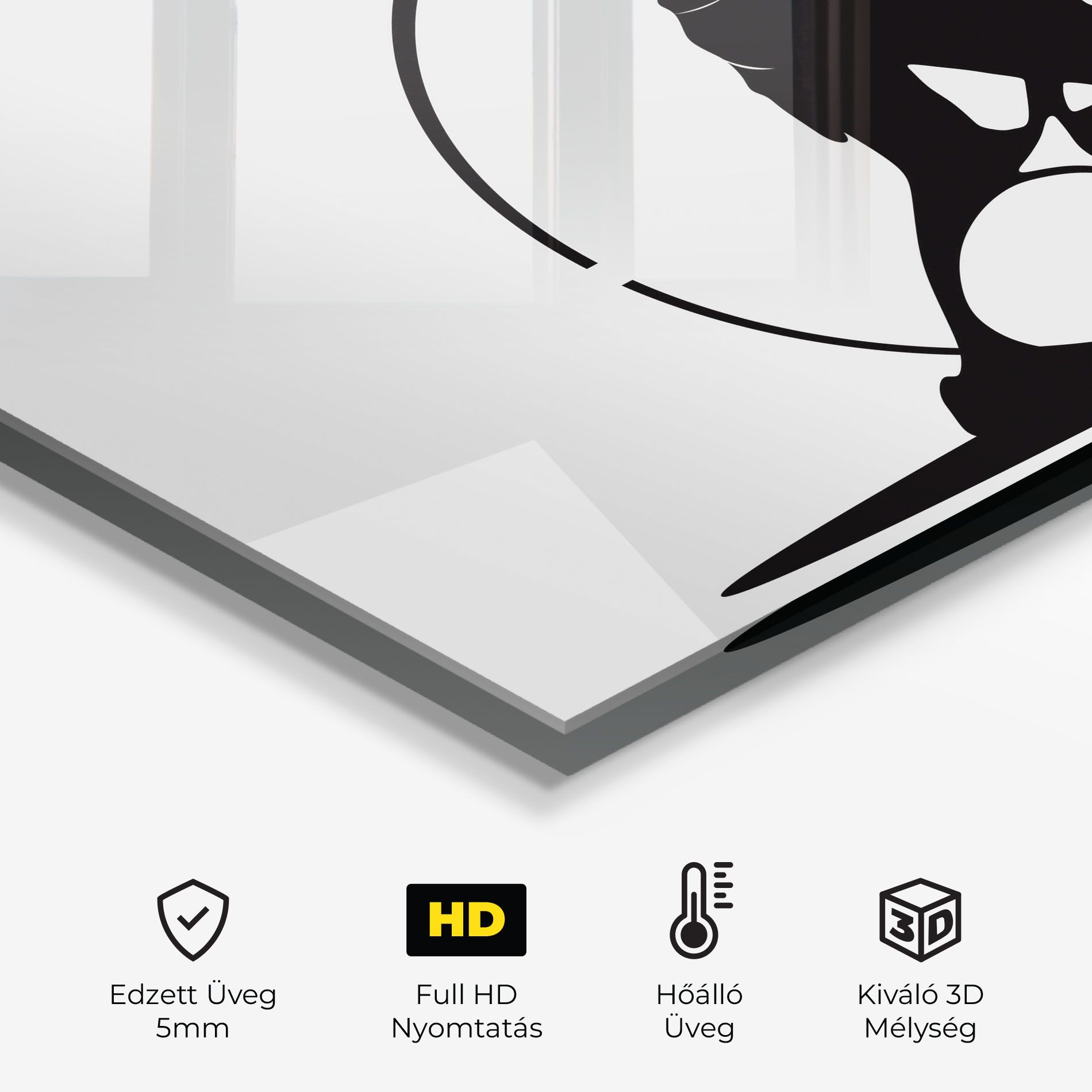 Black Tennis Circle mockup 2