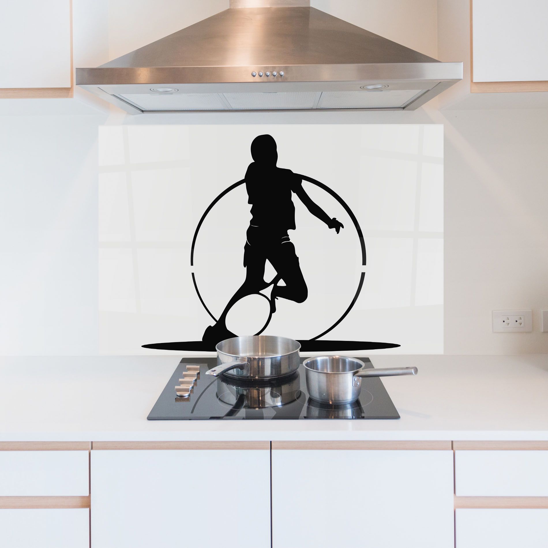 Black Tennis Circle mockup 5