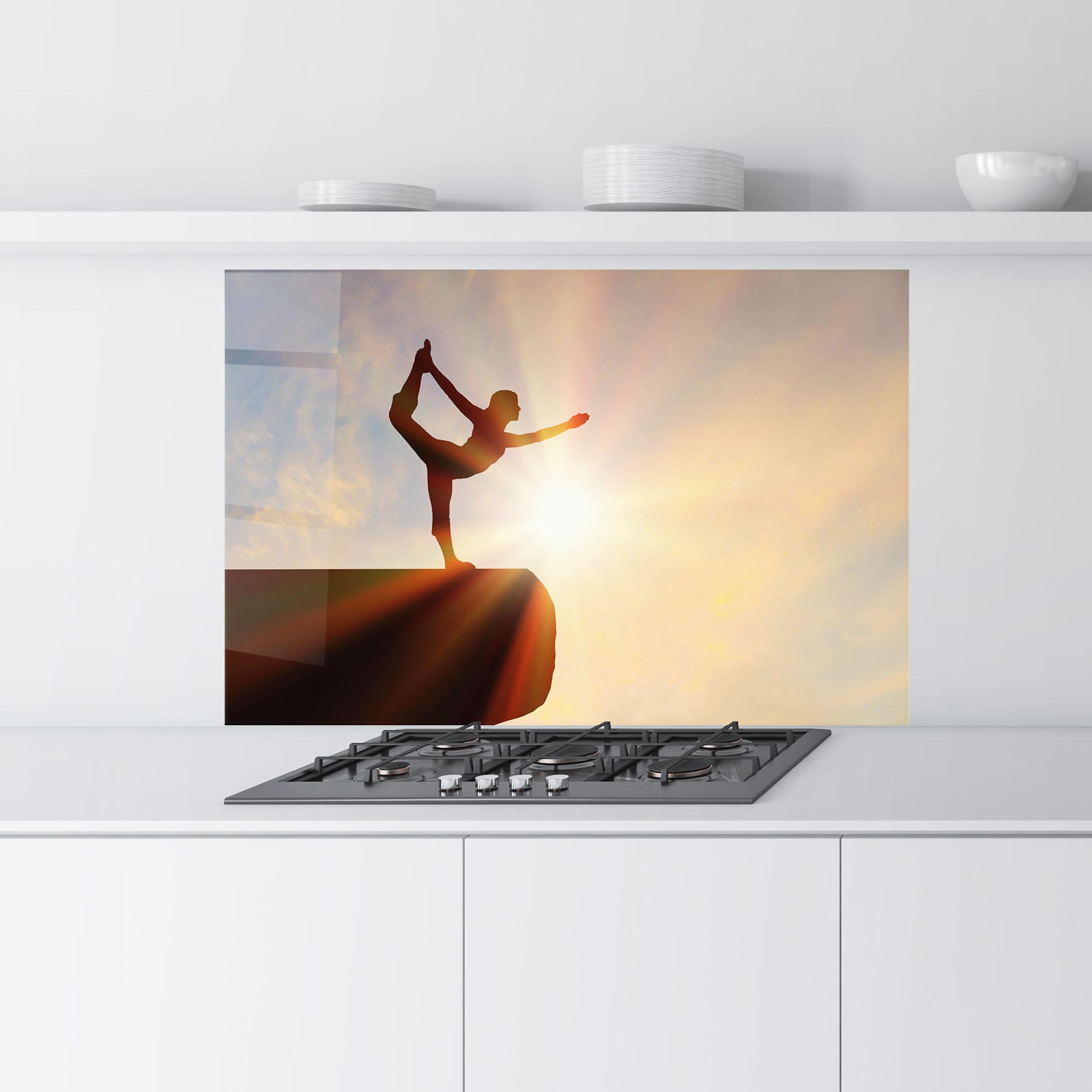 Konyhai üveg hátfal Inner Illumination mockup 9