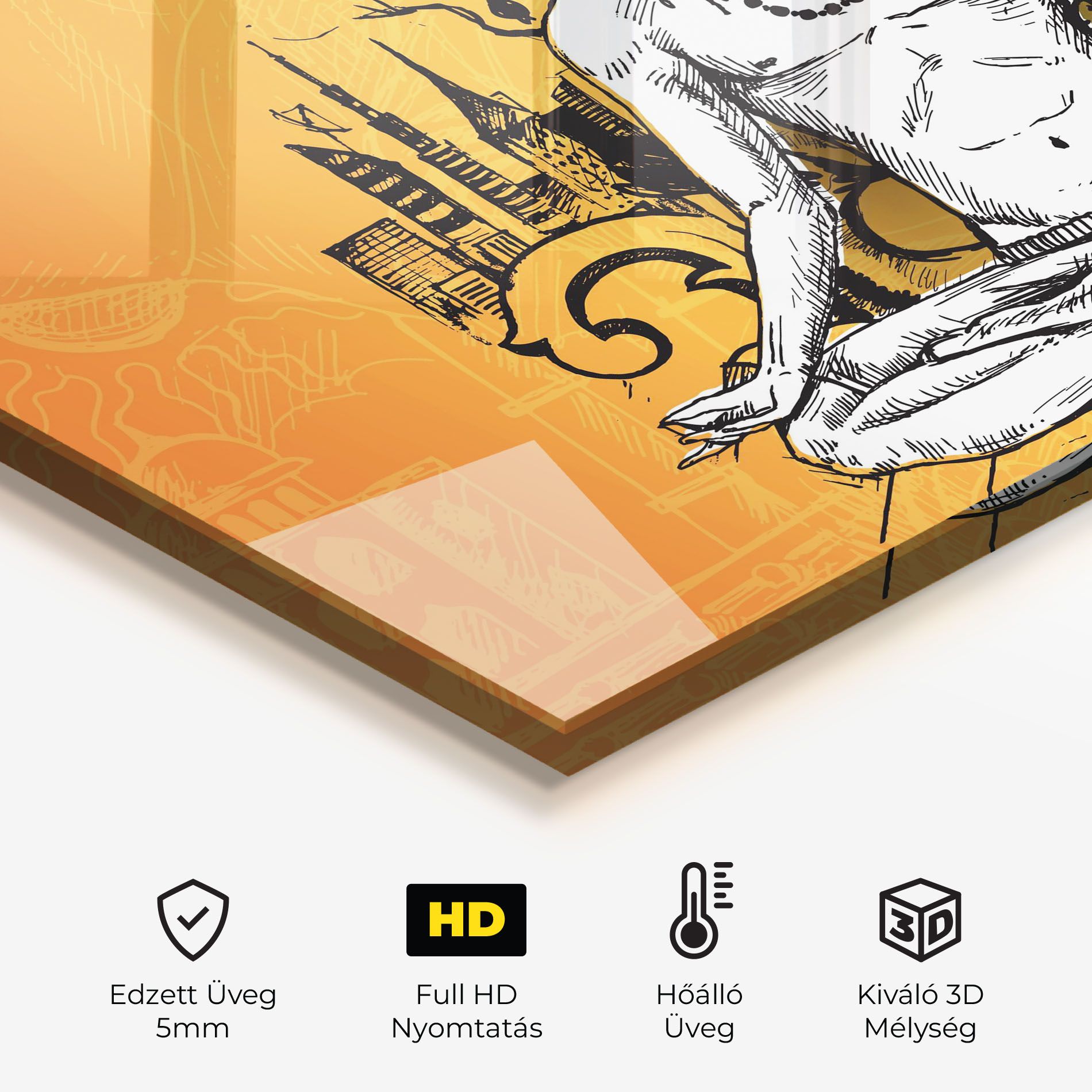 Orange Meditation mockup 2