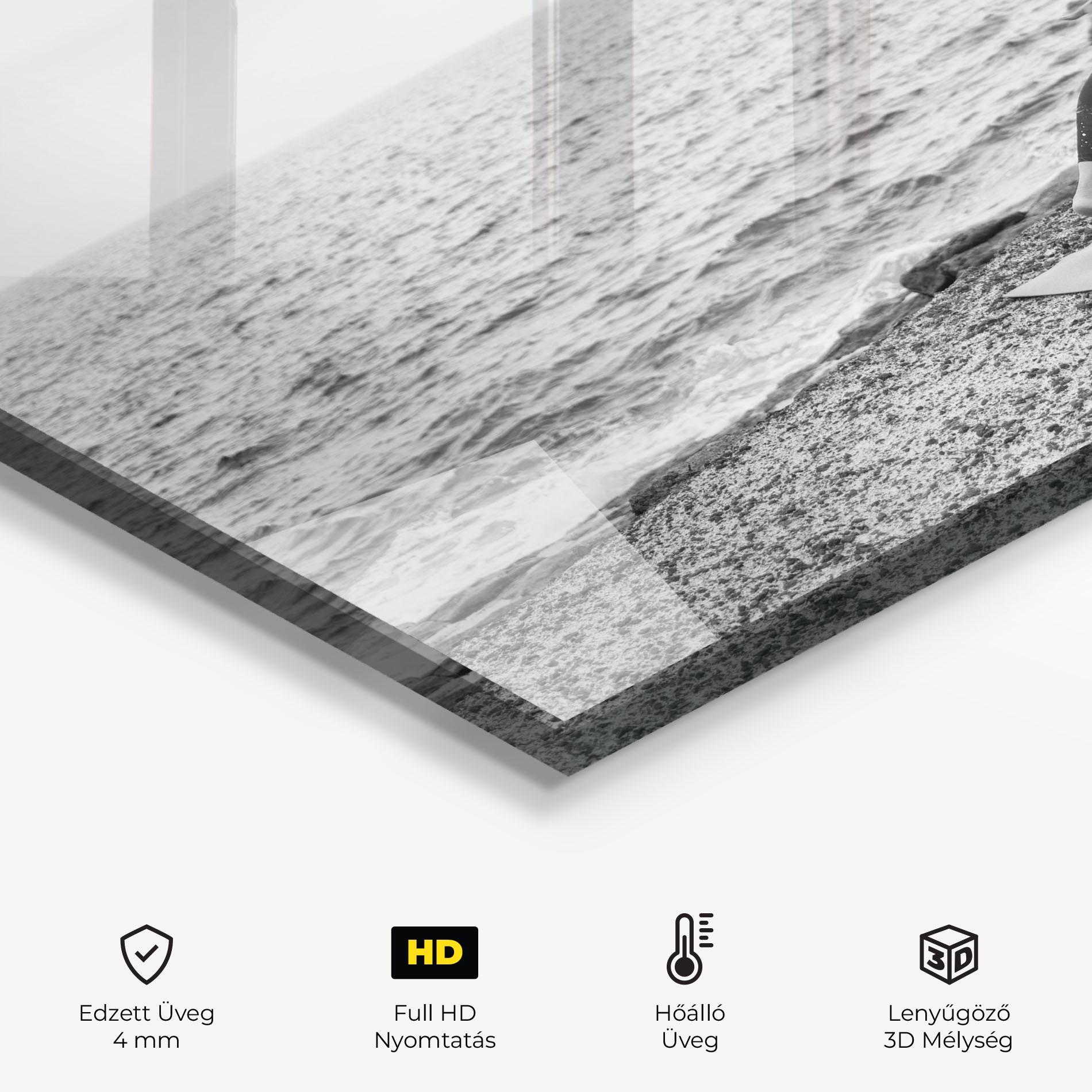 Konyhai üveg hátfal Blissful Balance mockup 2