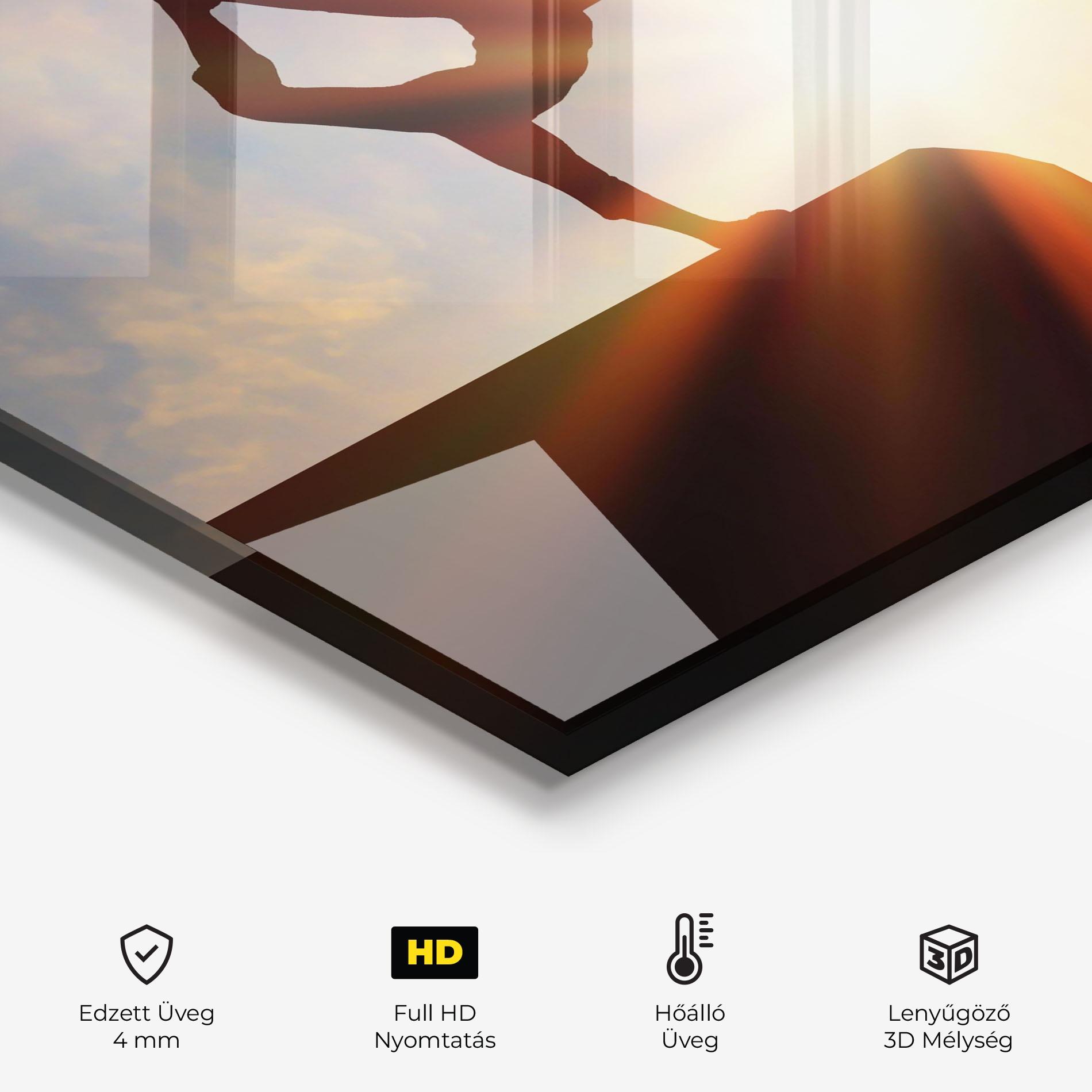 Konyhai üveg hátfal Inner Illumination mockup 2