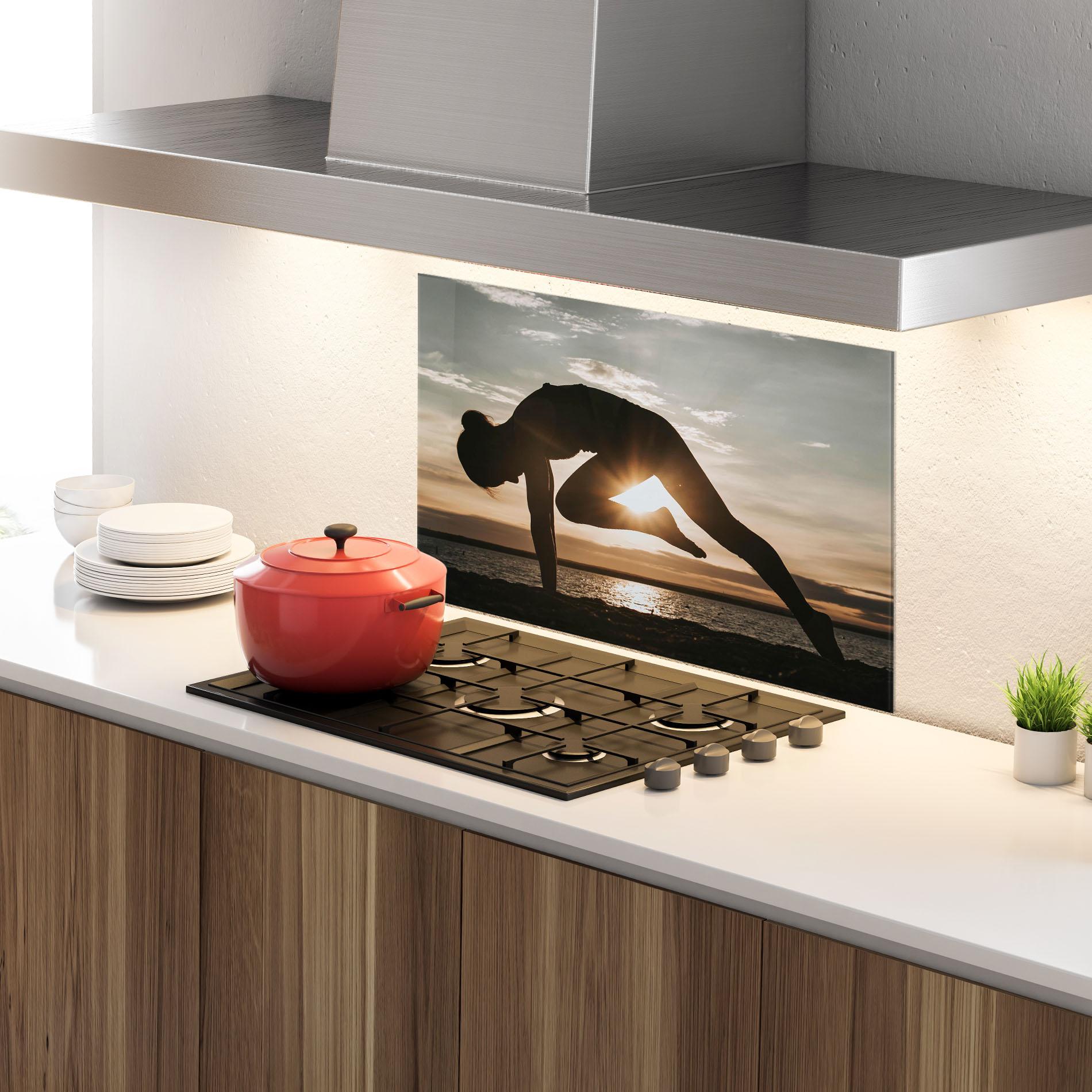 Konyhai üveg hátfal Harmony Hush mockup 4