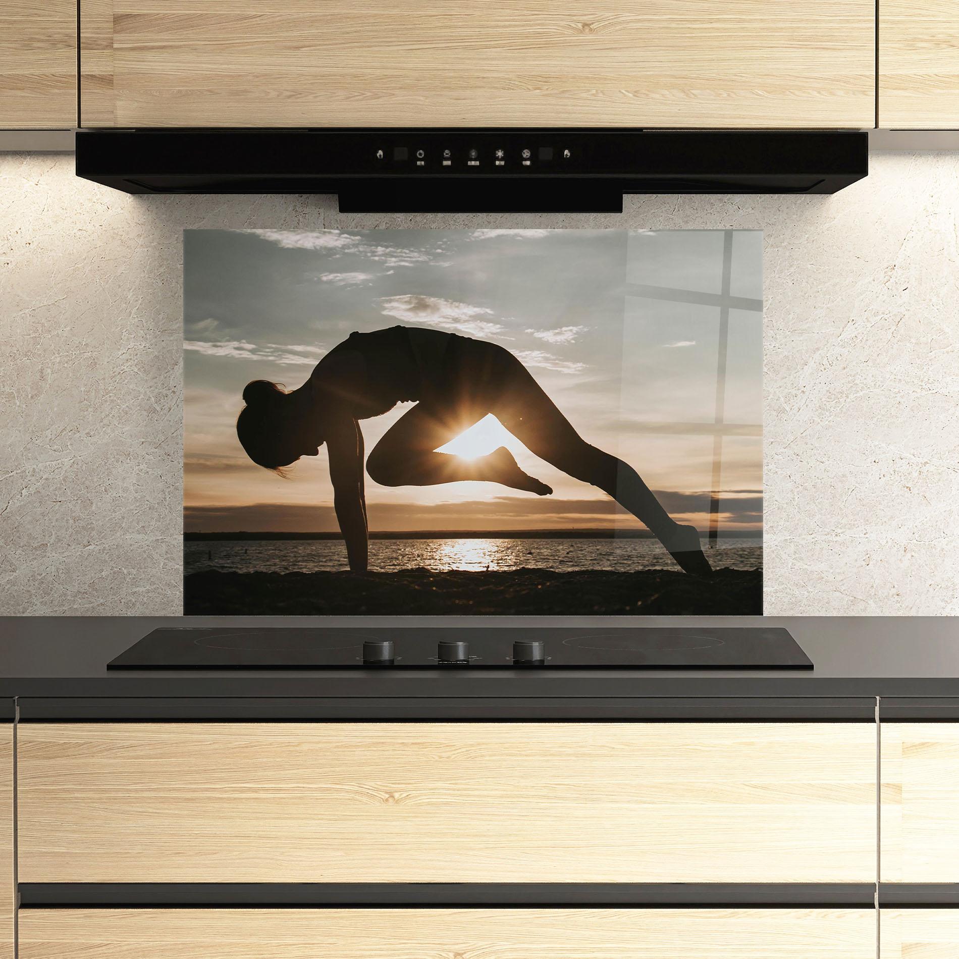 Konyhai üveg hátfal Harmony Hush mockup 3