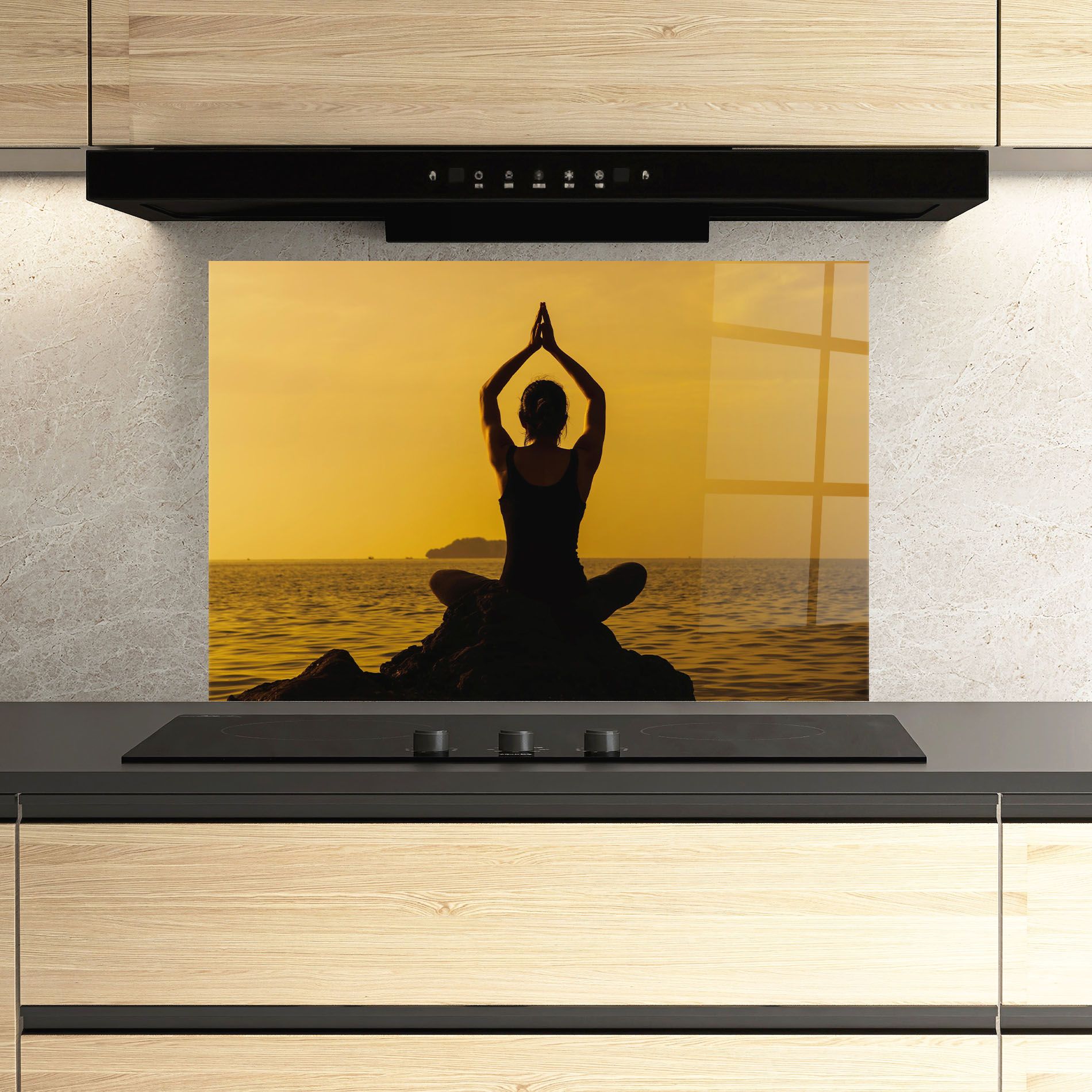 Meditation On Sunset mockup 3