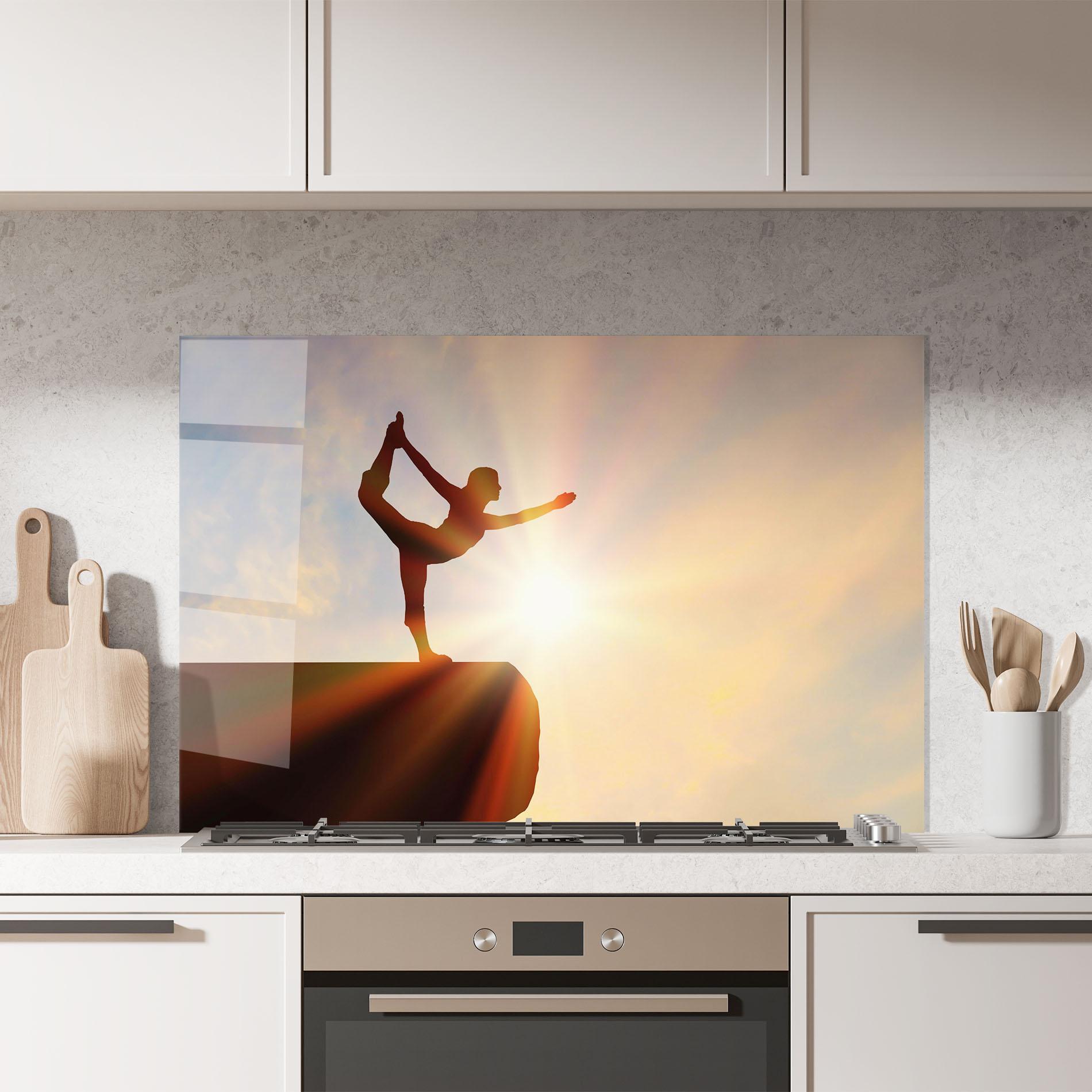 Konyhai üveg hátfal Inner Illumination mockup 7