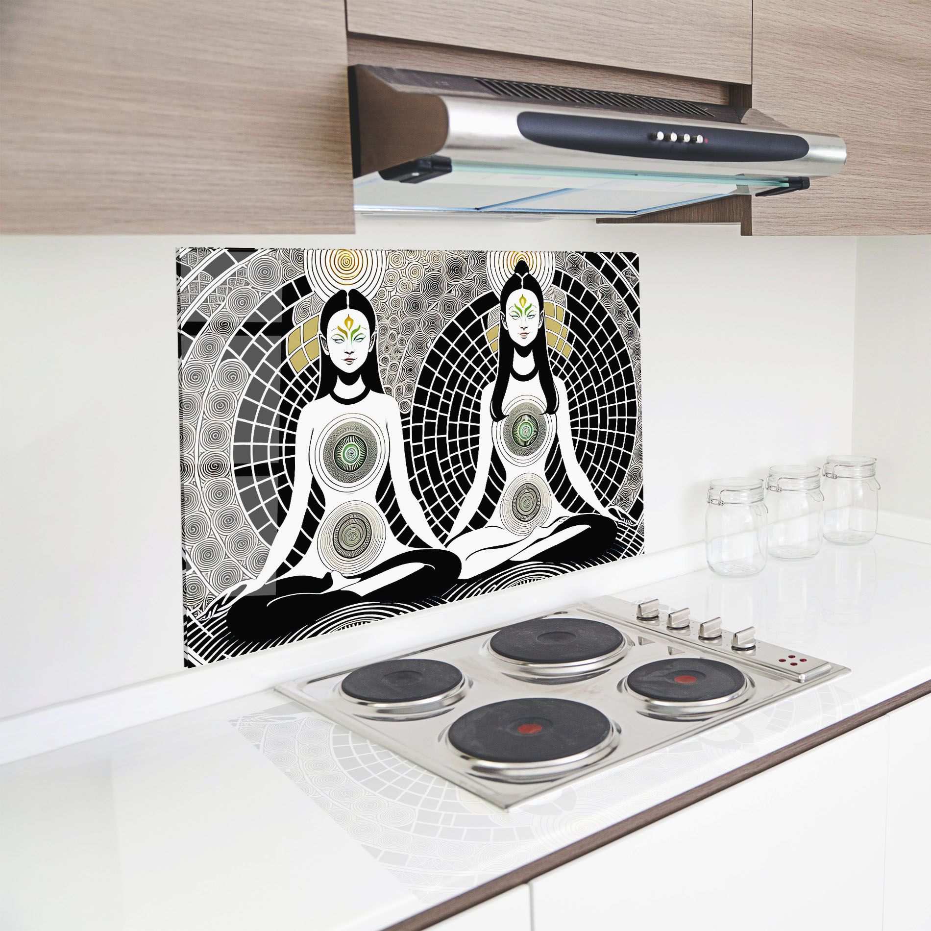 Clolorful Meditation mockup 8