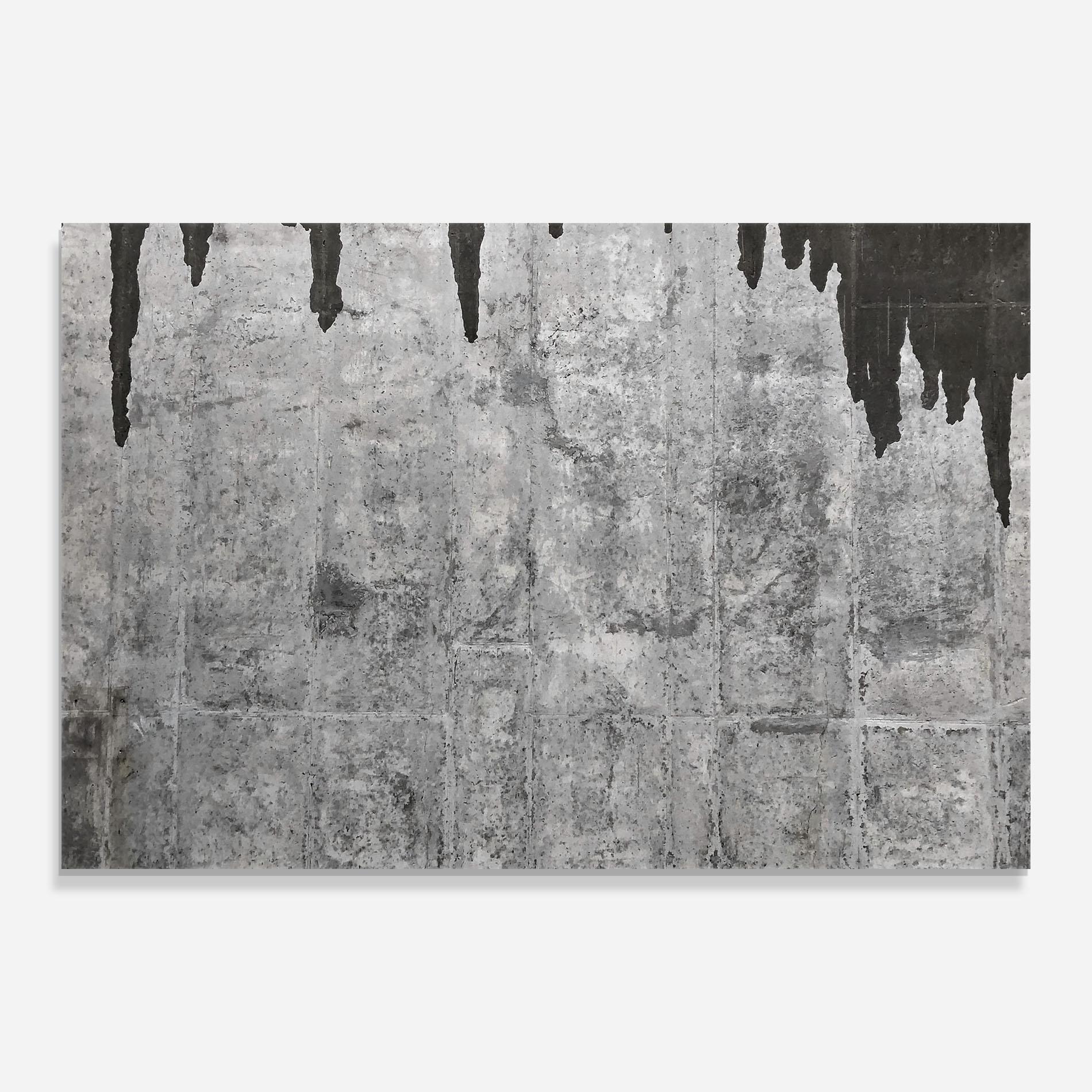 Konyhai üveg hátfal Dirty Texture mockup 0