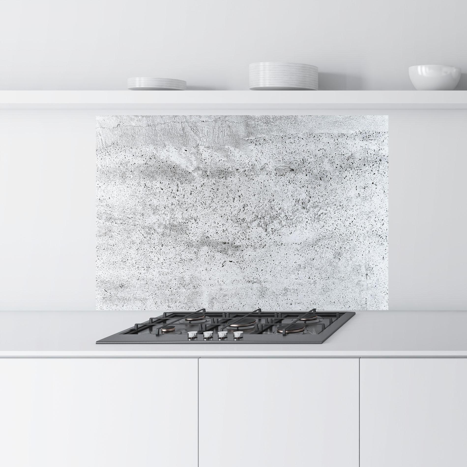 Konyhai üveg hátfal Cement Texture mockup 9