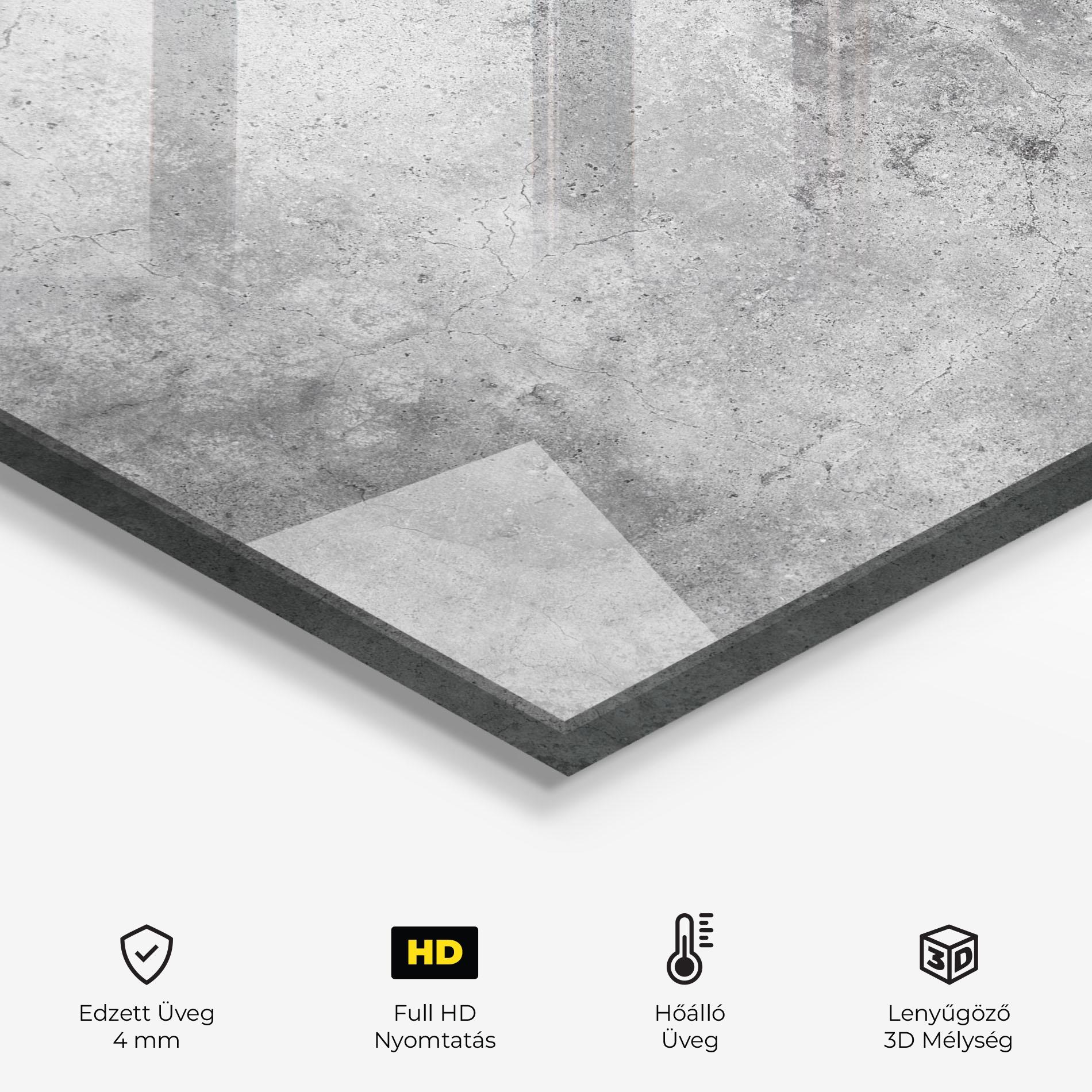 Konyhai üveg hátfal Cement Wall Texture Background mockup 2