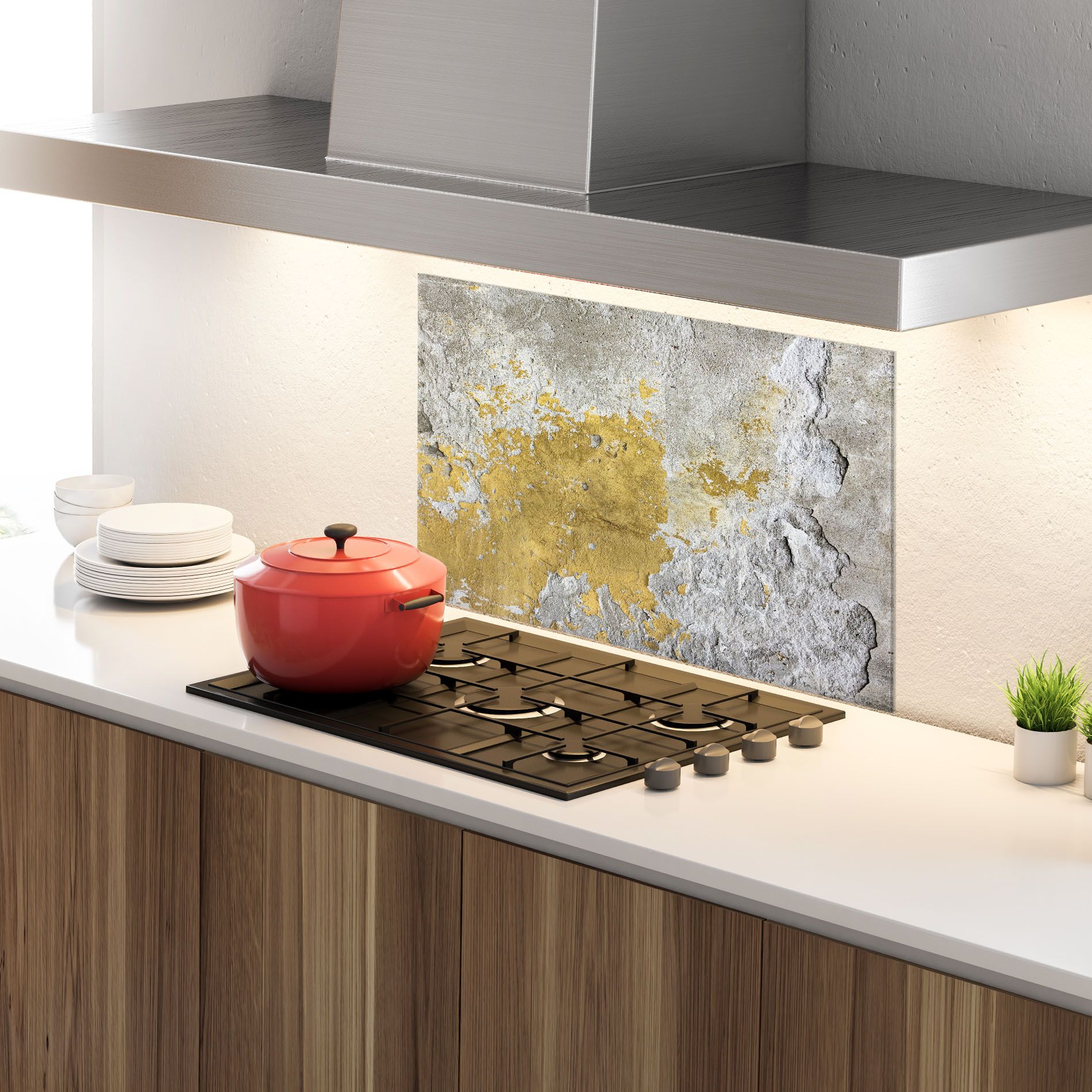 Yellowish Ciment mockup 4