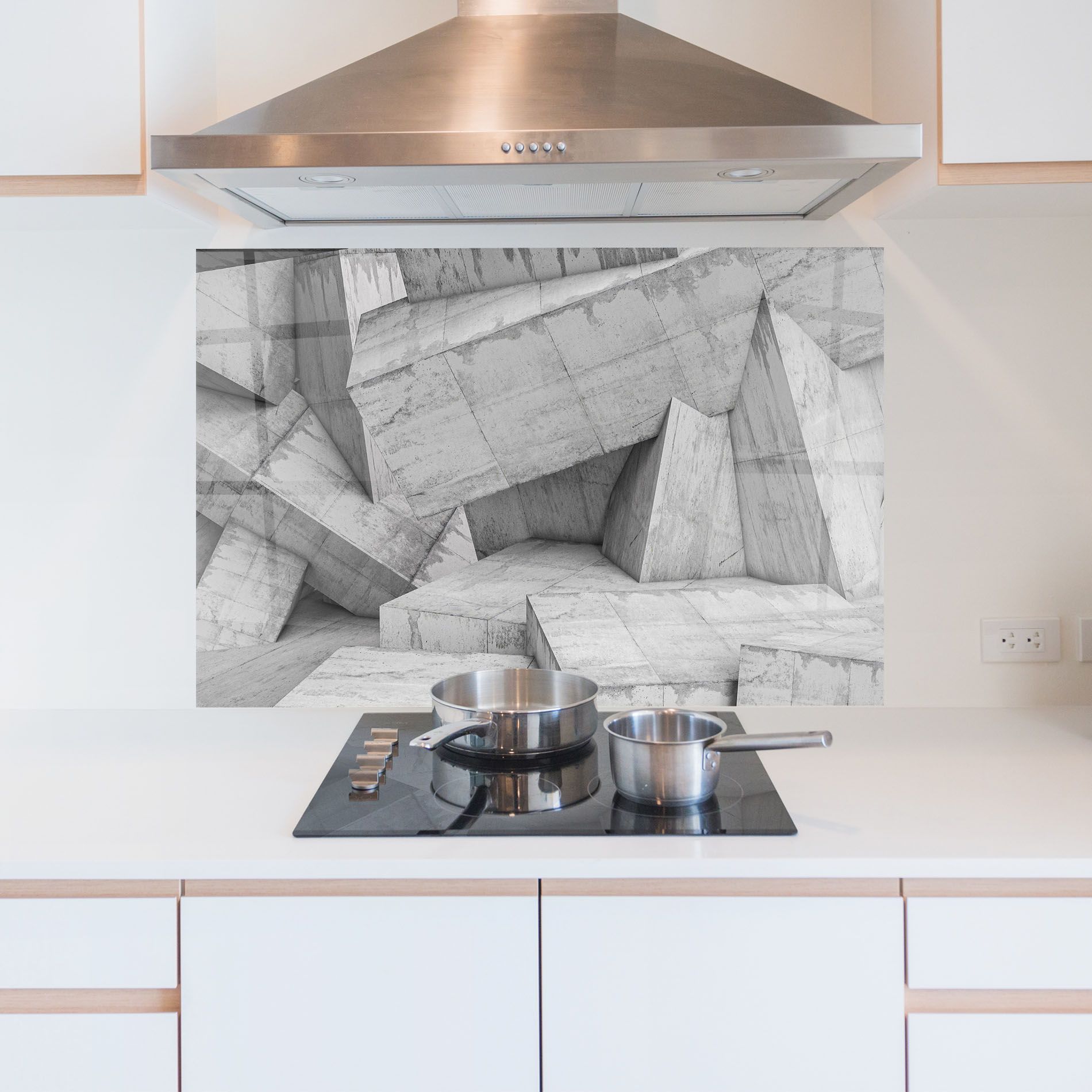 Concrete Geometric mockup 5