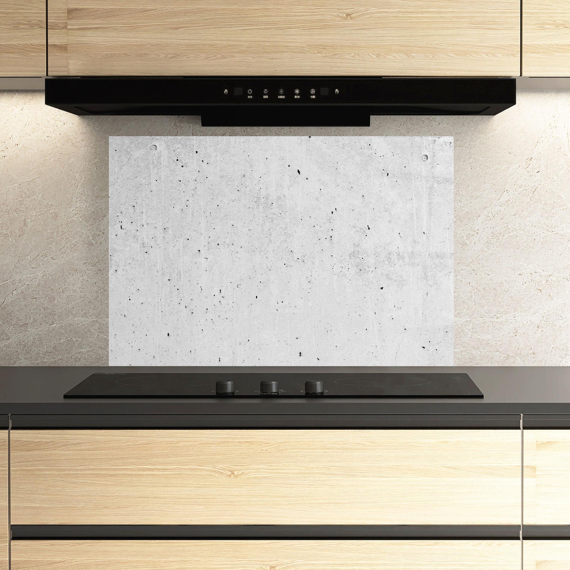 Konyhai üveg hátfal Grunge Ciment mockup 3