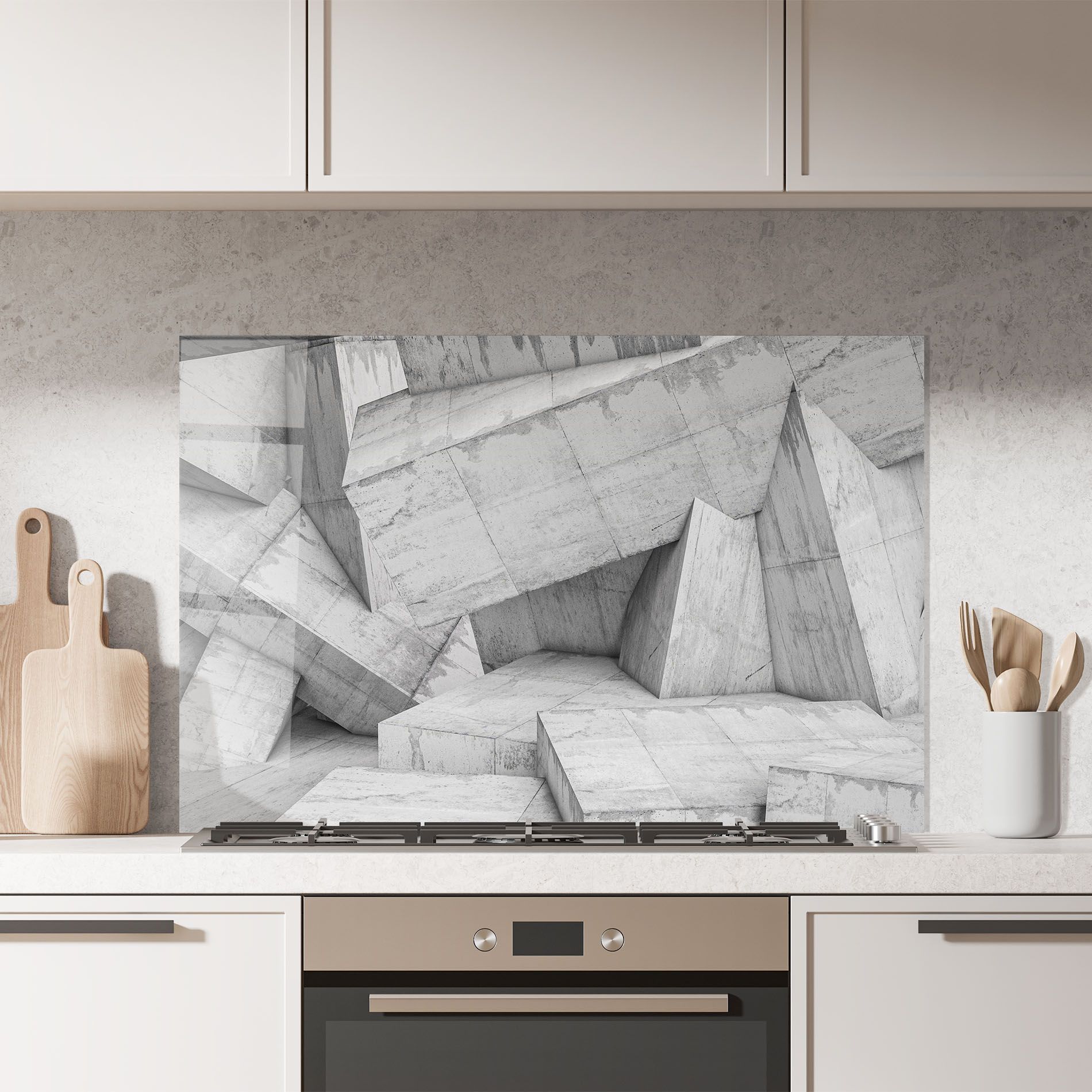 Concrete Geometric mockup 7