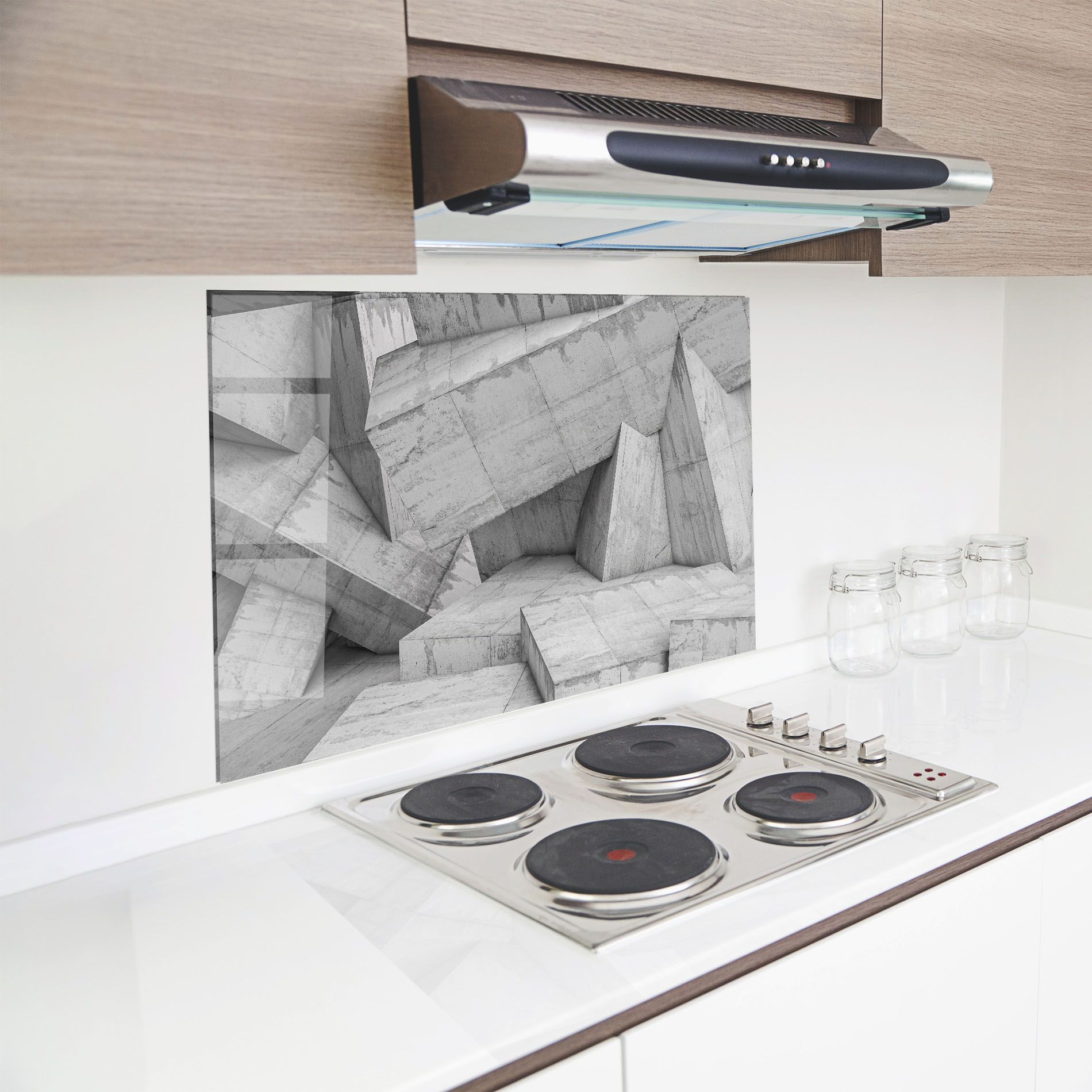 Concrete Geometric mockup 8