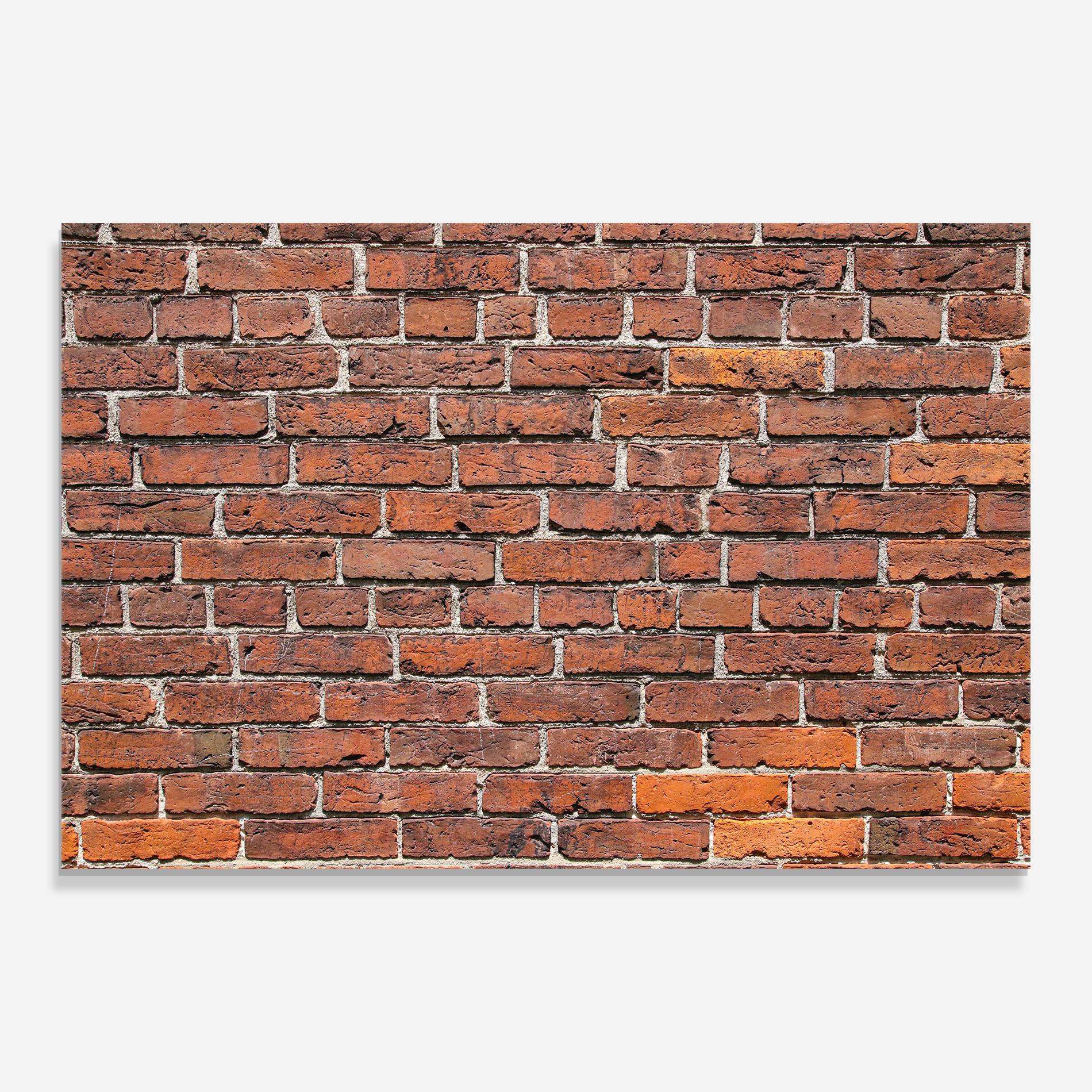Konyhai üveg hátfal Street Bricks mockup 0