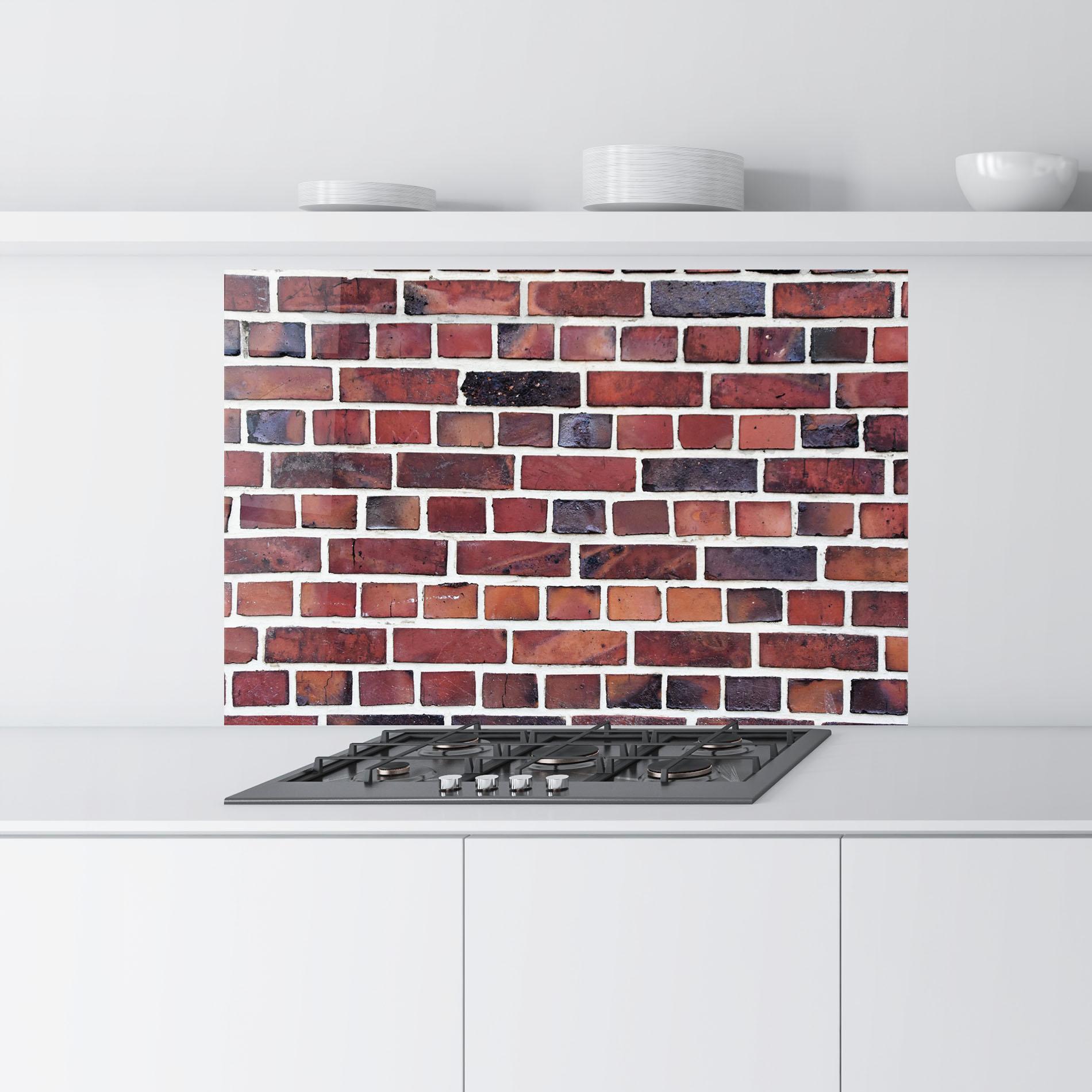 Konyhai üveg hátfal Colorful Bricks 2 mockup 9