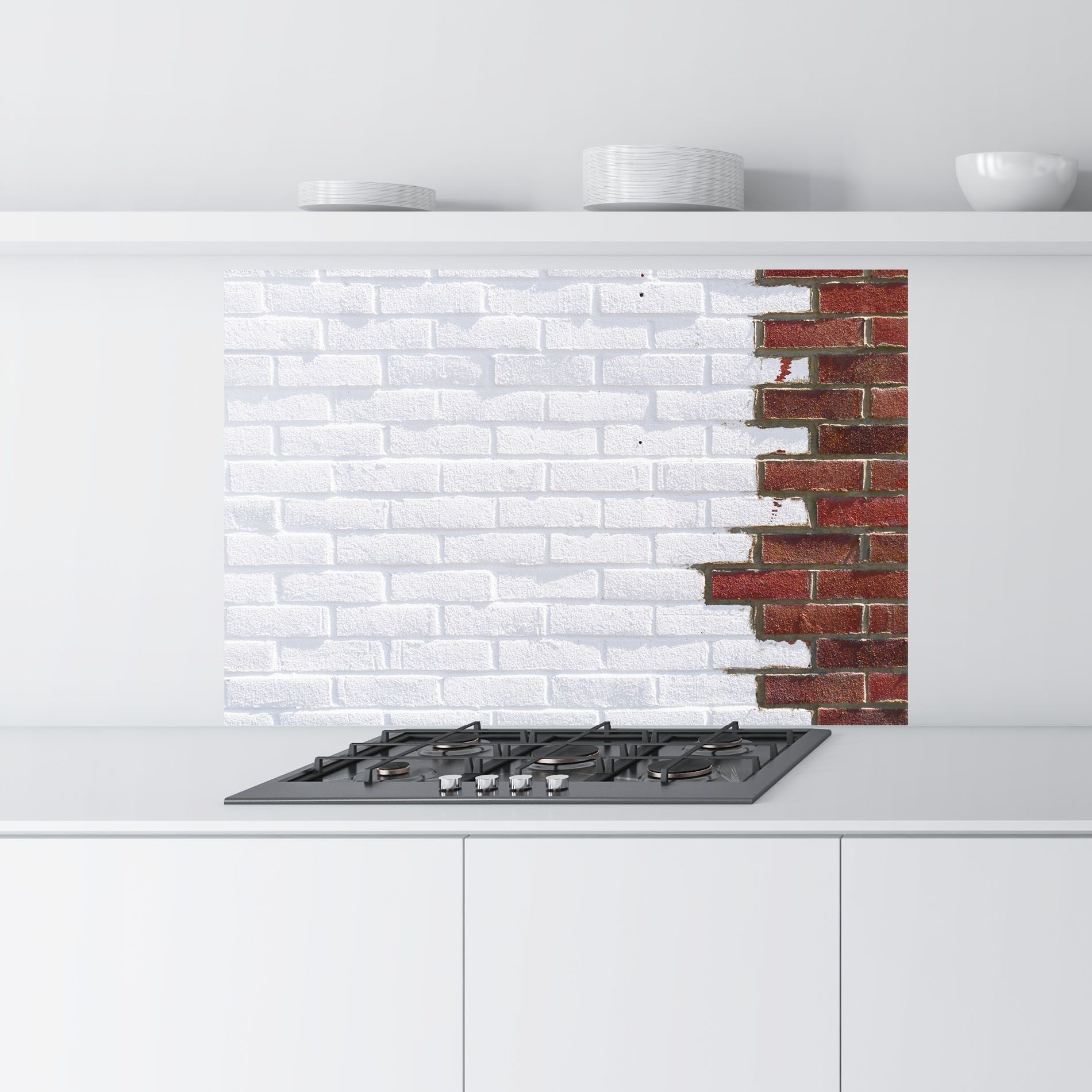 Two Tone Bricks mockup 9