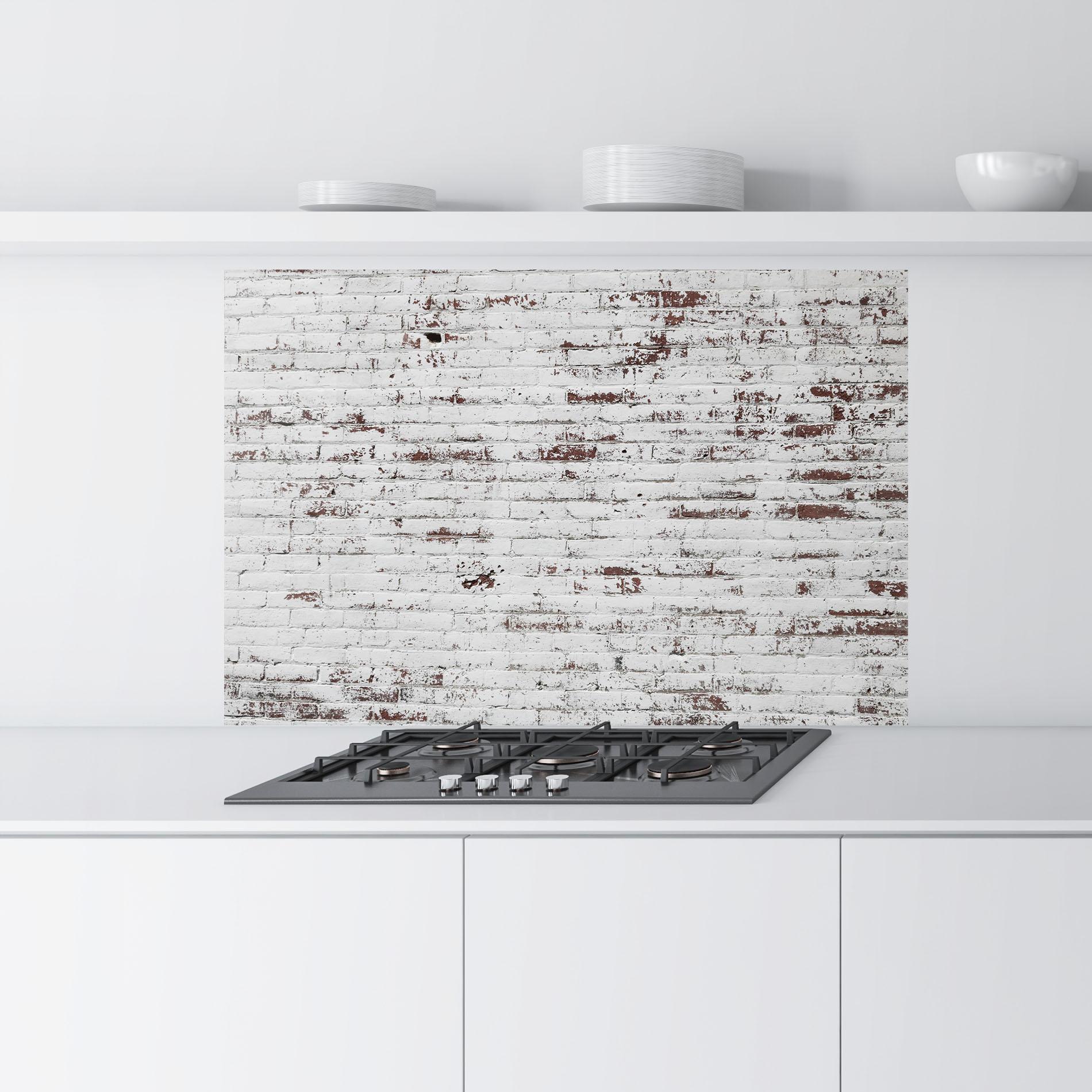 Konyhai üveg hátfal Winter Bricks mockup 9