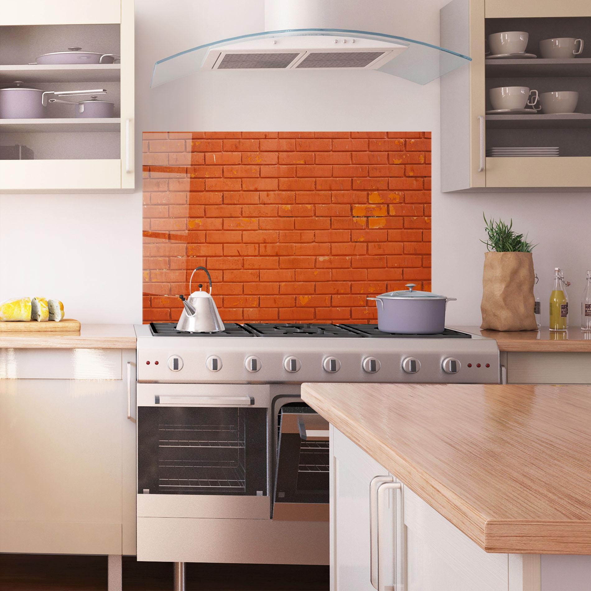 Konyhai üveg hátfal Simetric Bircks mockup 1