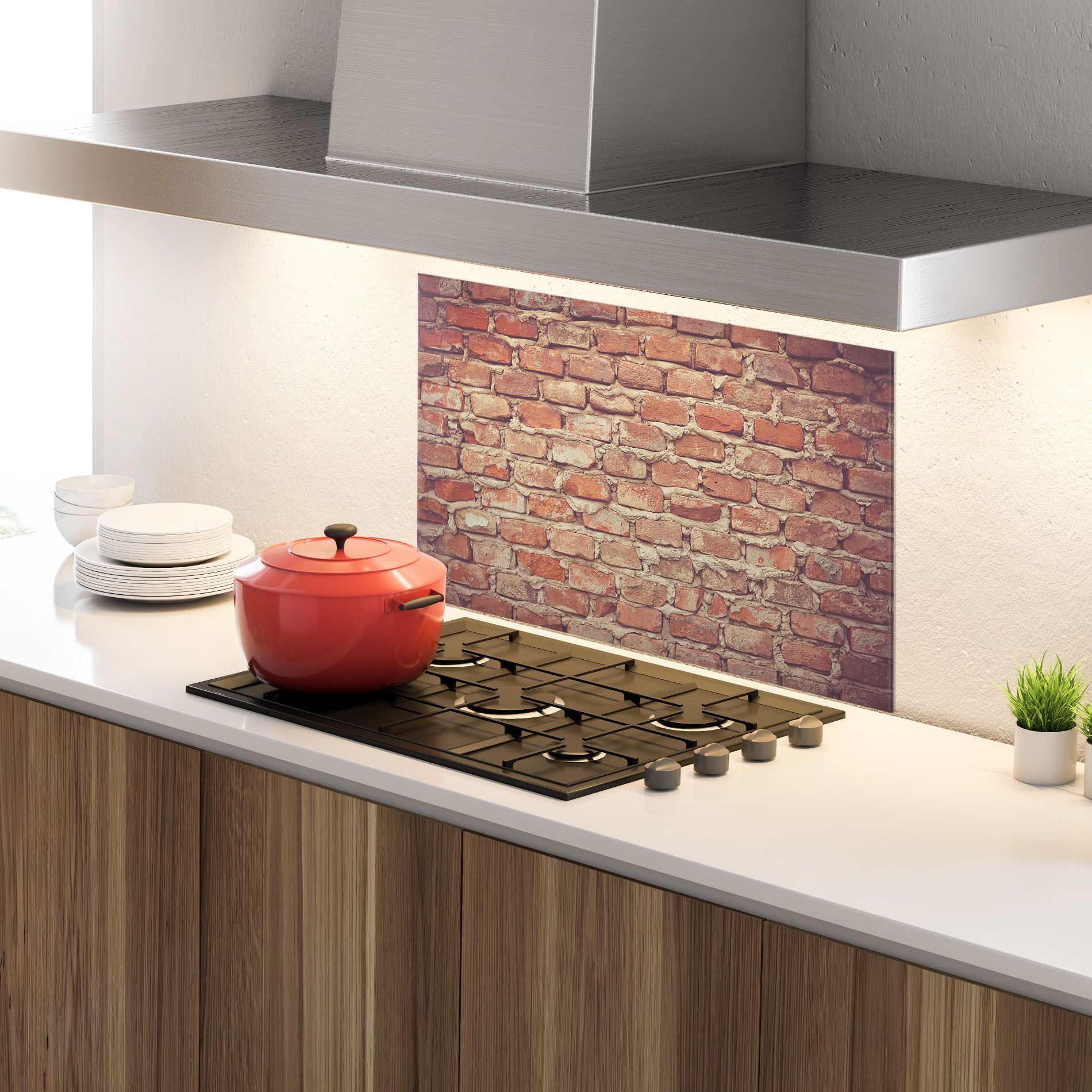 Bricks With Cement mockup 4