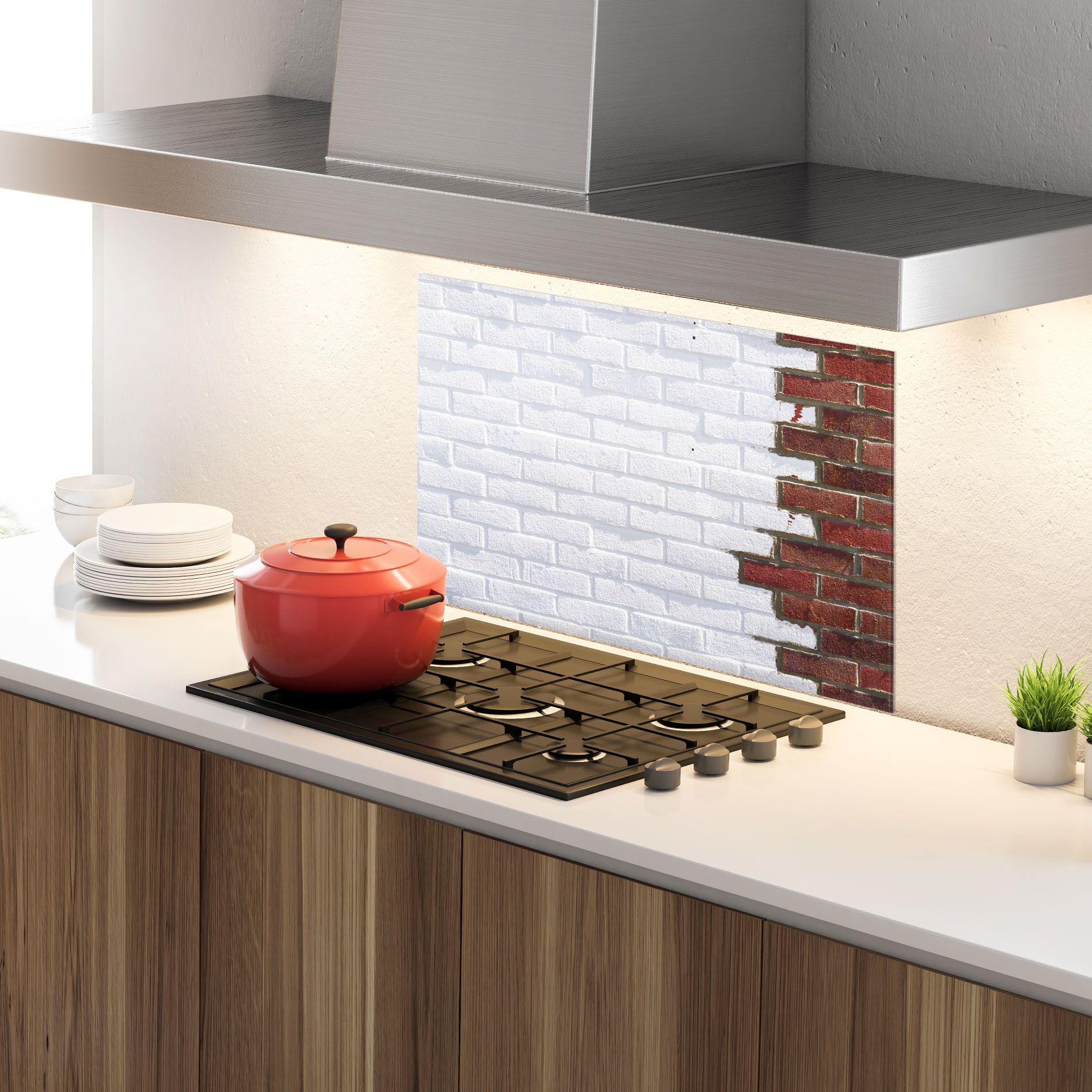 Two Tone Bricks mockup 4