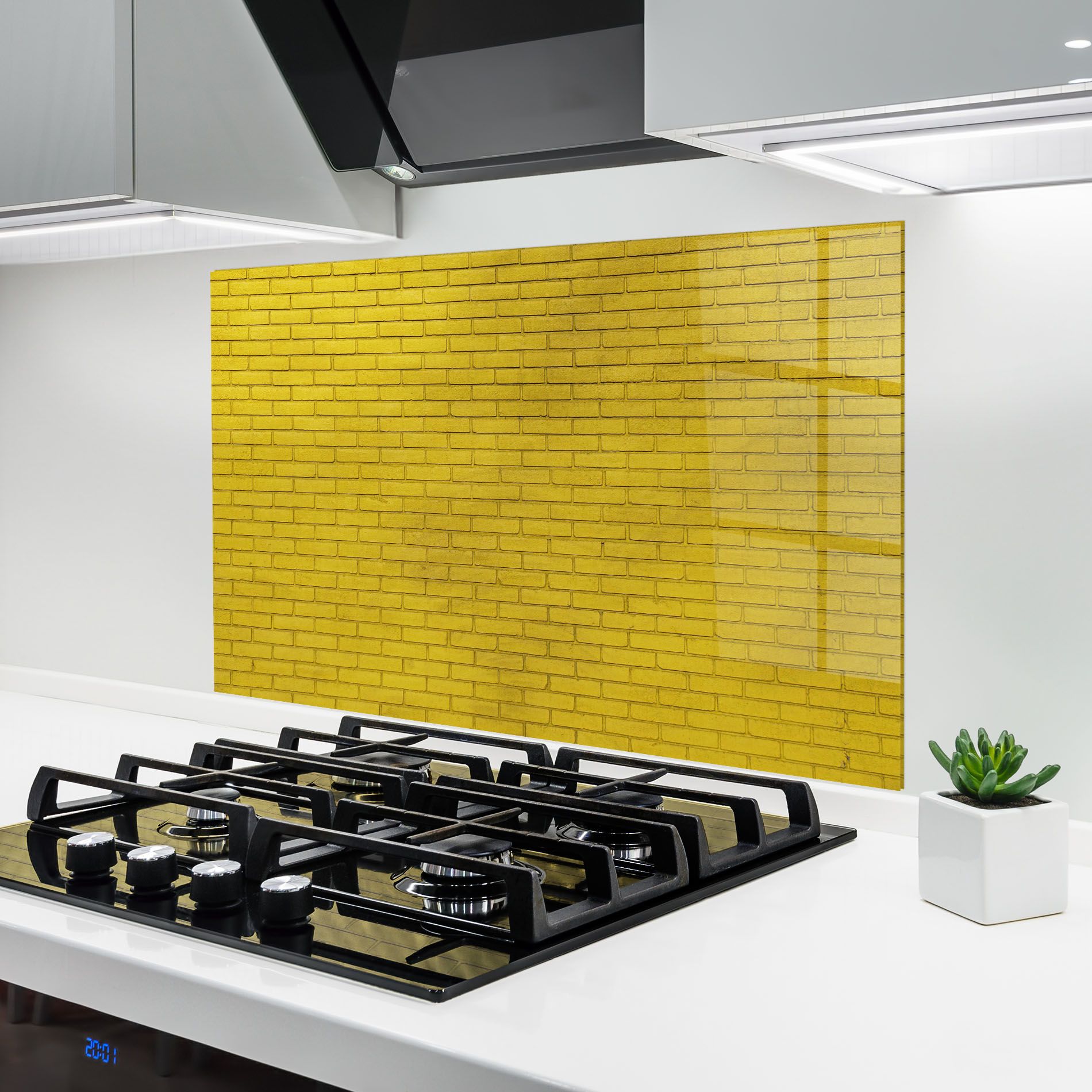 Yellowish Bricks mockup 6