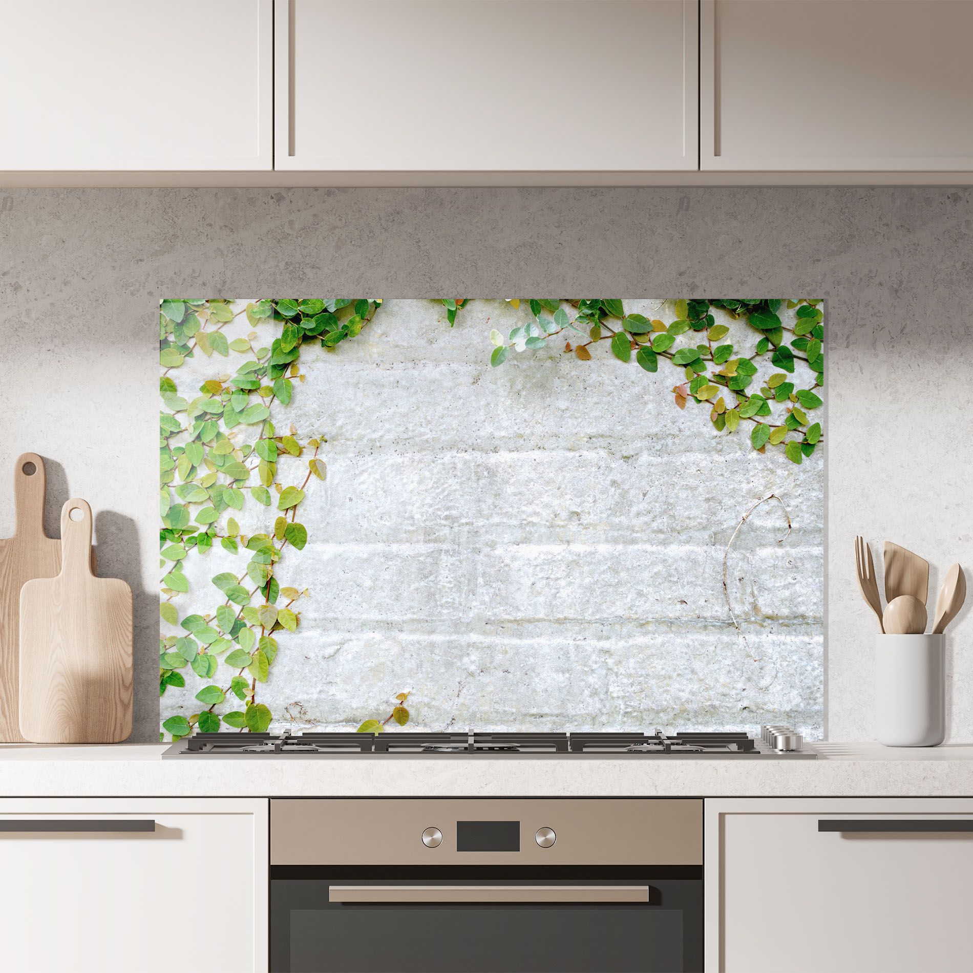 Bricks With Leaves mockup 7