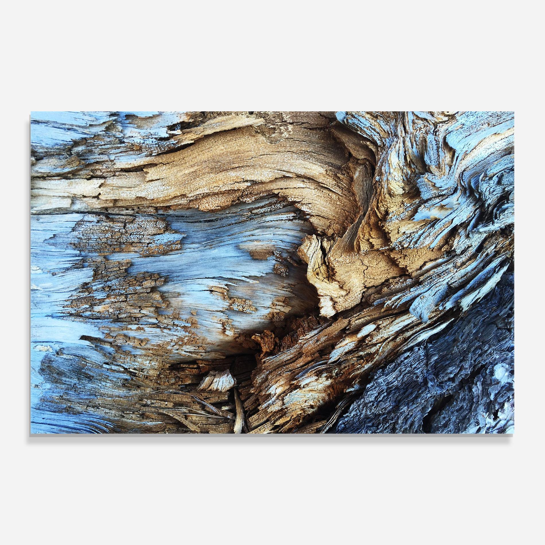 Konyhai üveg hátfal Abstract Wood Texture mockup 0