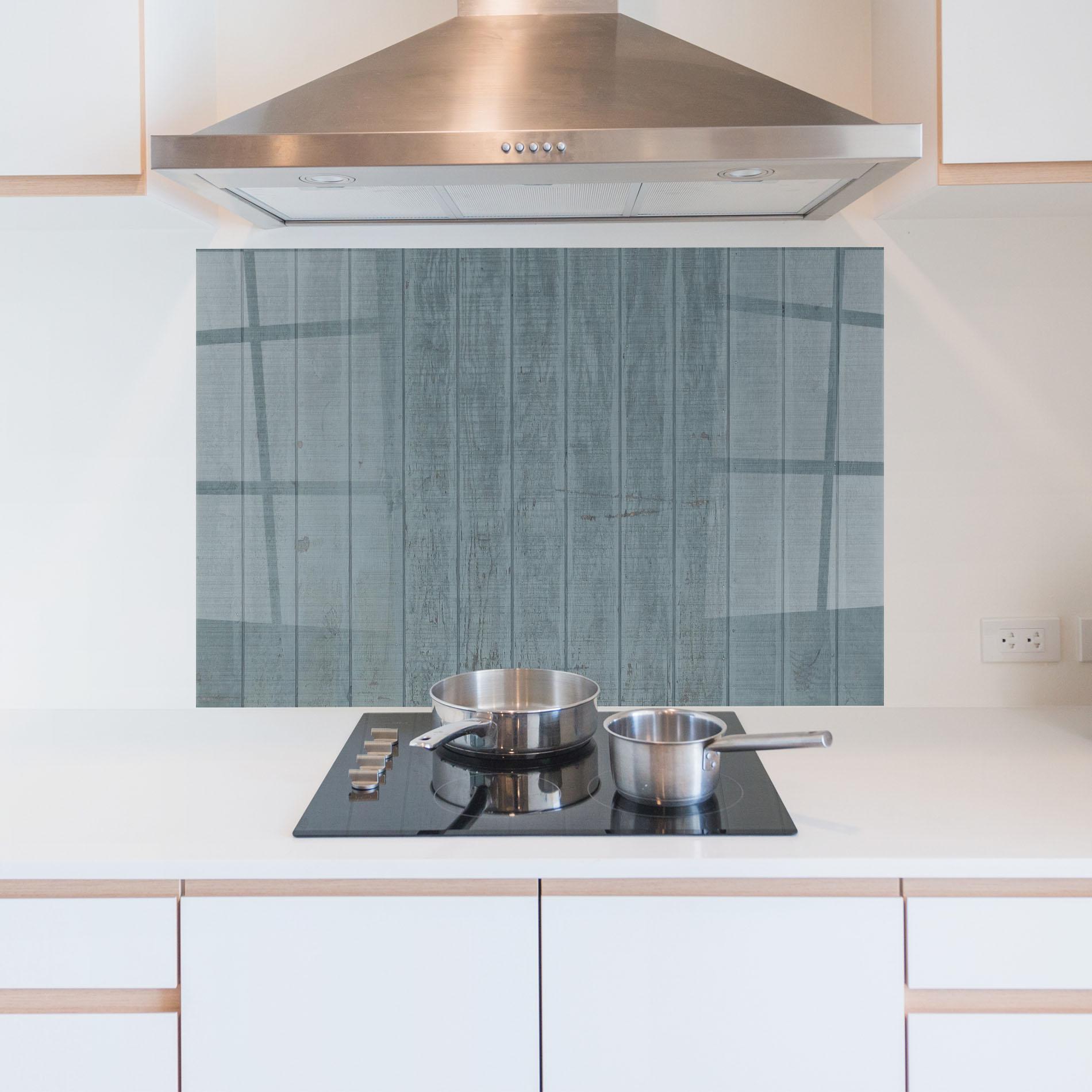 Konyhai üveg hátfal Wood Panels mockup 5